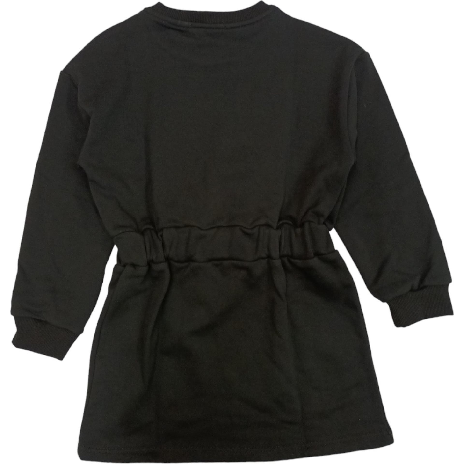 GAELLE PARIS Gaelle Paris - Vestito Nero/oro In Felpa K009 2741VF0936 da bambino in Felpe con cappuccio Drestige - Casamassima, commercioVirtuoso.it