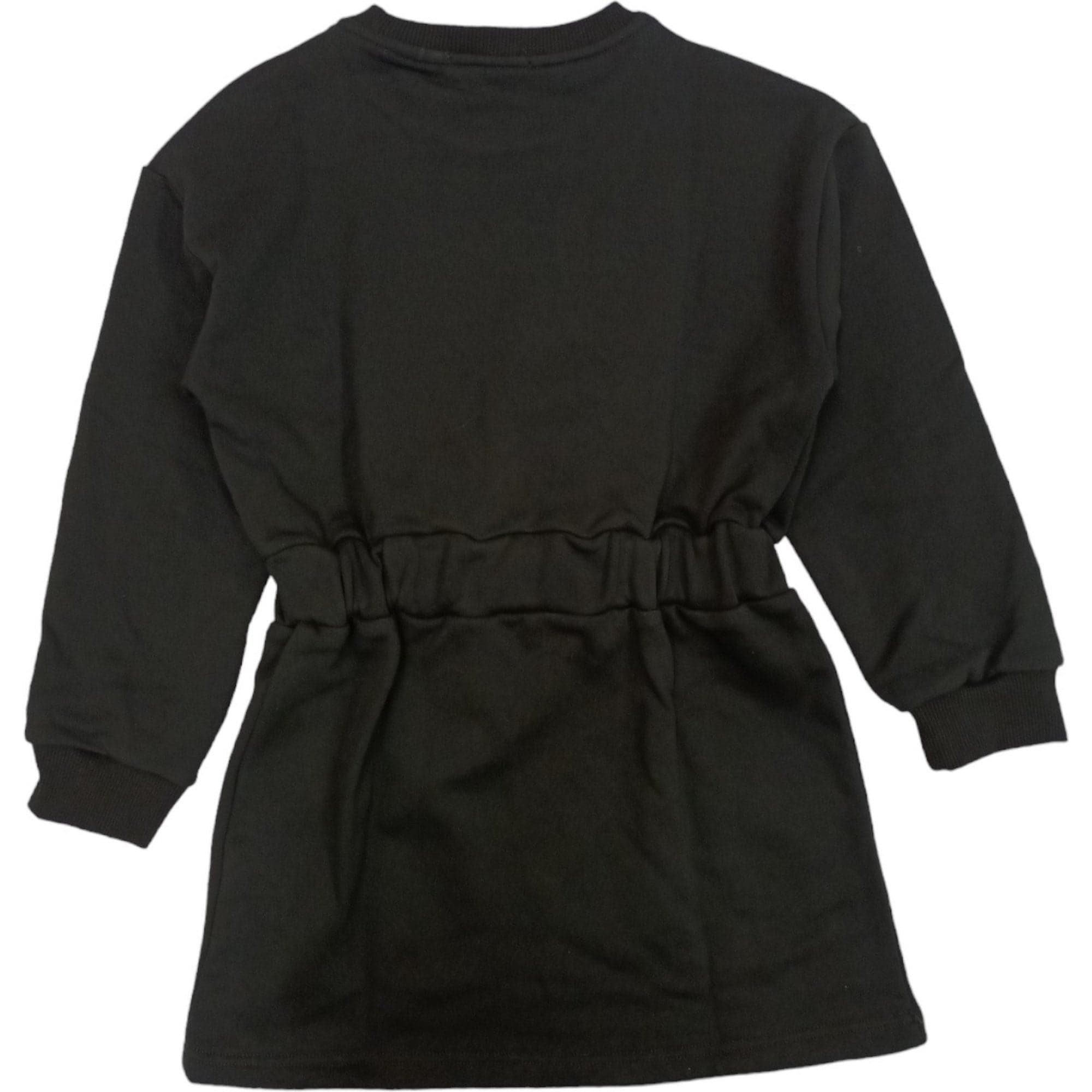 GAELLE PARIS Gaelle Paris - Vestito Nero/oro In Felpa K009 2741VF0936 da bambino in Felpe con cappuccio Drestige - Casamassima, commercioVirtuoso.it