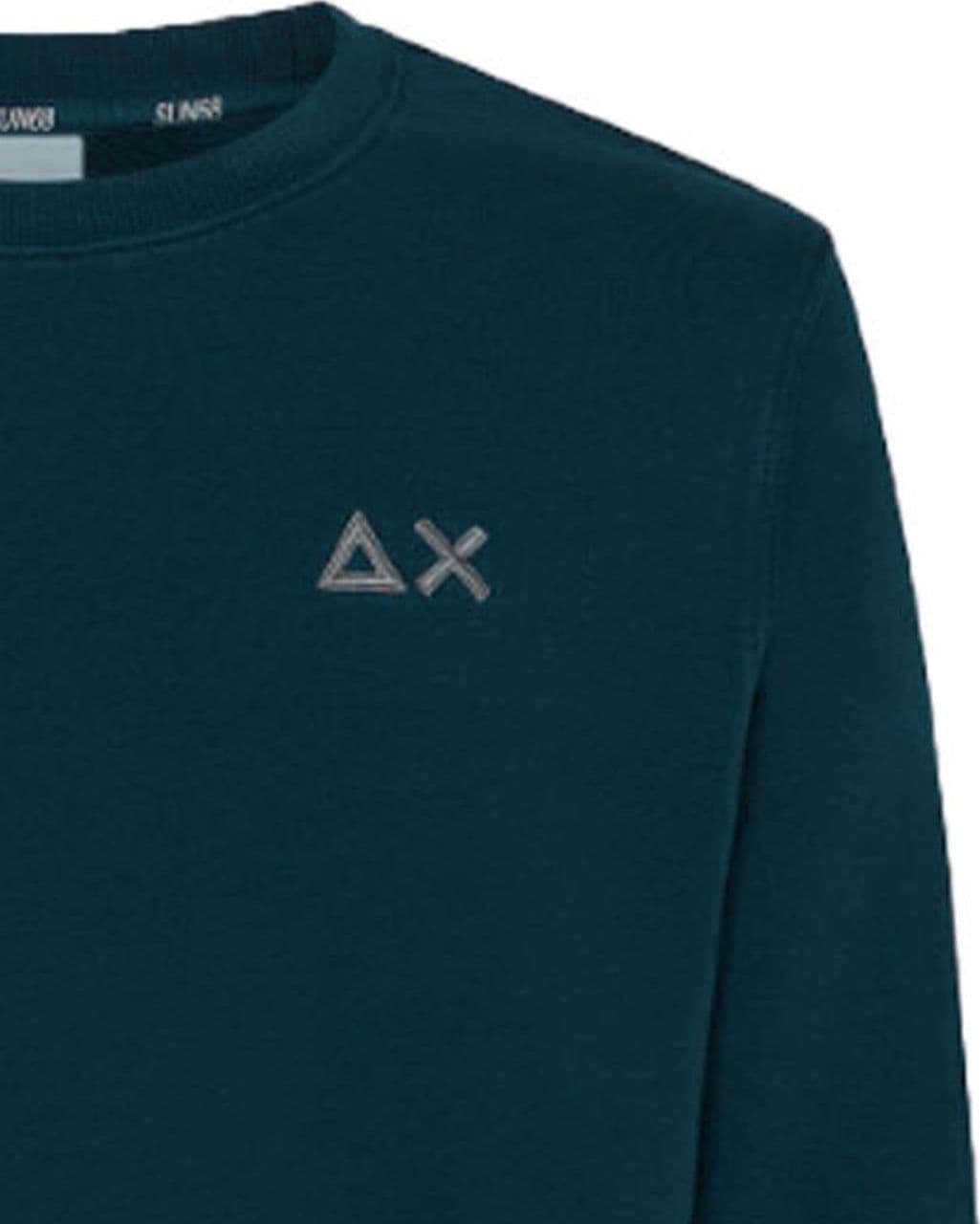 SUN68 Sun68 - Round Neck Basic 27 Verde Smeraldo F33106 da uomo in T-shirt Drestige - Casamassima, commercioVirtuoso.it