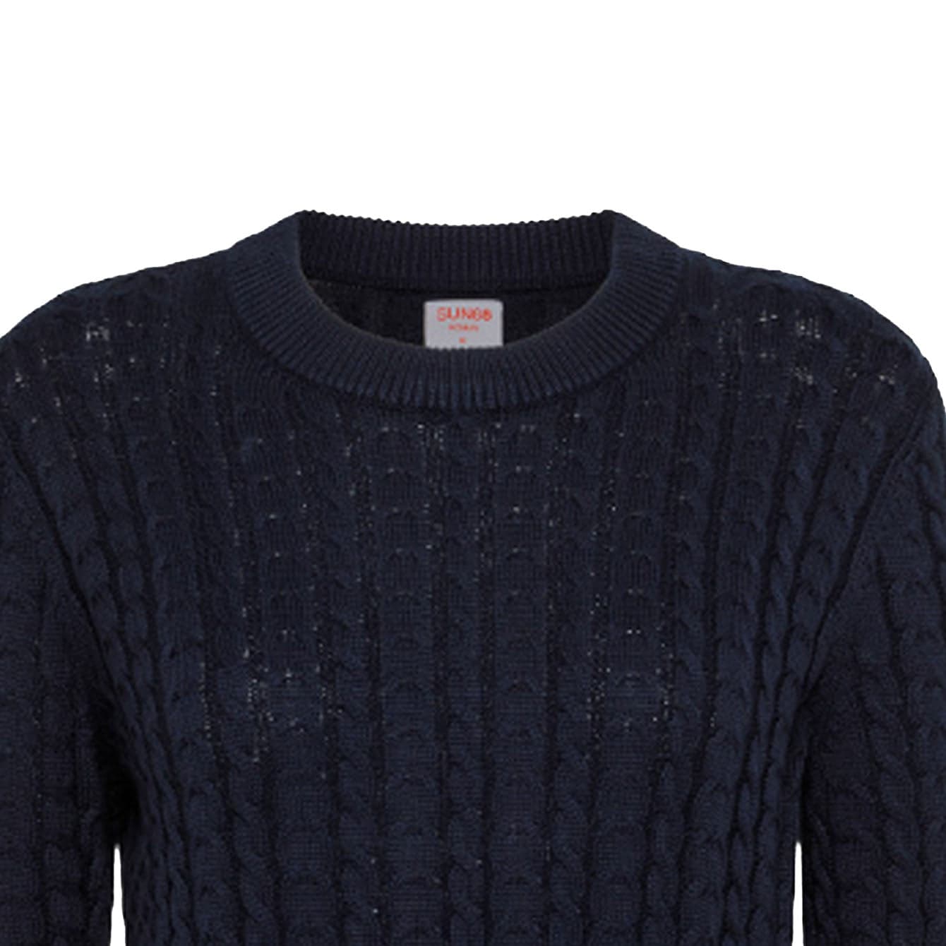 SUN68 Sun68 - Round Neck Cable 07 Navy Blue K33228 da donna in Collane Drestige - Casamassima, commercioVirtuoso.it