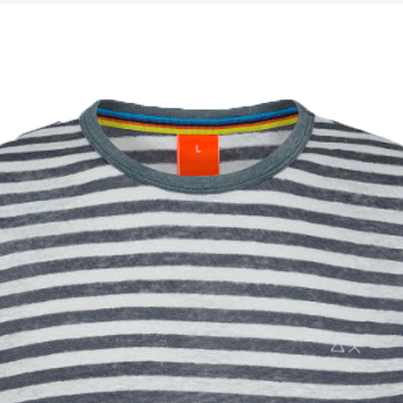 SUN68 BEACH Sun68 Beach - T-shirt Stripes 0199 Bianco/inchiostro T33147 da uomo in T-Shirt Drestige - Casamassima, commercioVirtuoso.it