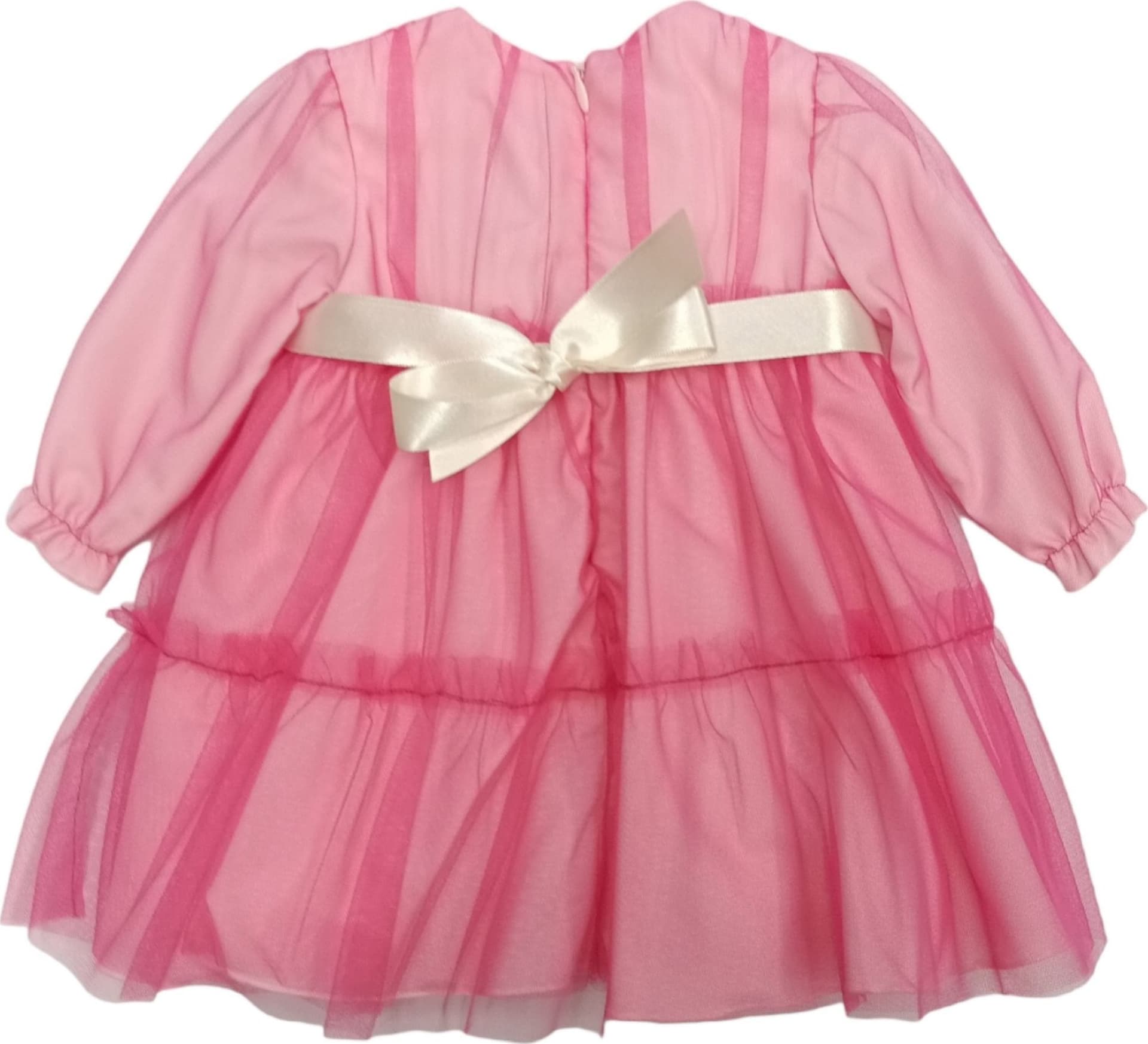 BARCELLINO Barcellino - Vestito Fuxia C/cintura Volpe 106503 da bambino in Bambini Drestige - Casamassima, commercioVirtuoso.it