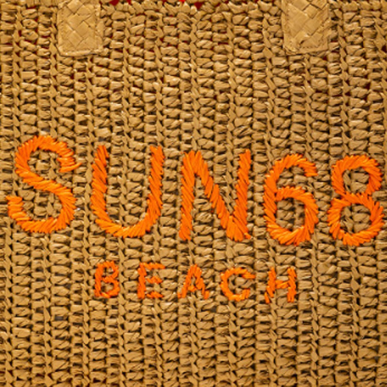 SUN68 BEACH Sun68 Beach - Big Bag Rafia 1864 Sabbia/arancio X33208 da donna in Borse Tote Drestige - Casamassima, commercioVirtuoso.it