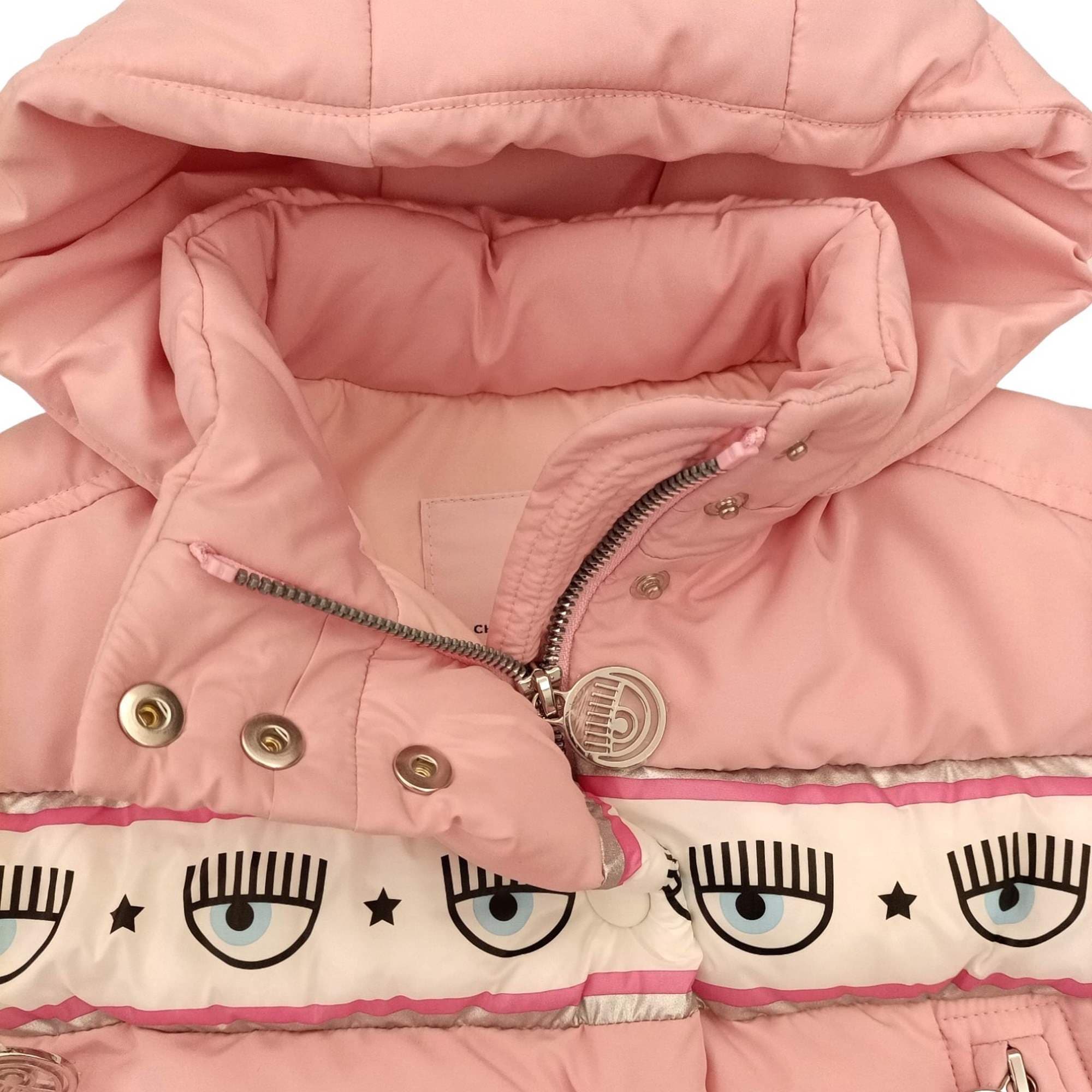 CHIARA FERRAGNI Chiara Ferragni - Piumino Rosa 090f Maxilogomania 51B100 2420 da bambino in Gilet Drestige - Casamassima, commercioVirtuoso.it