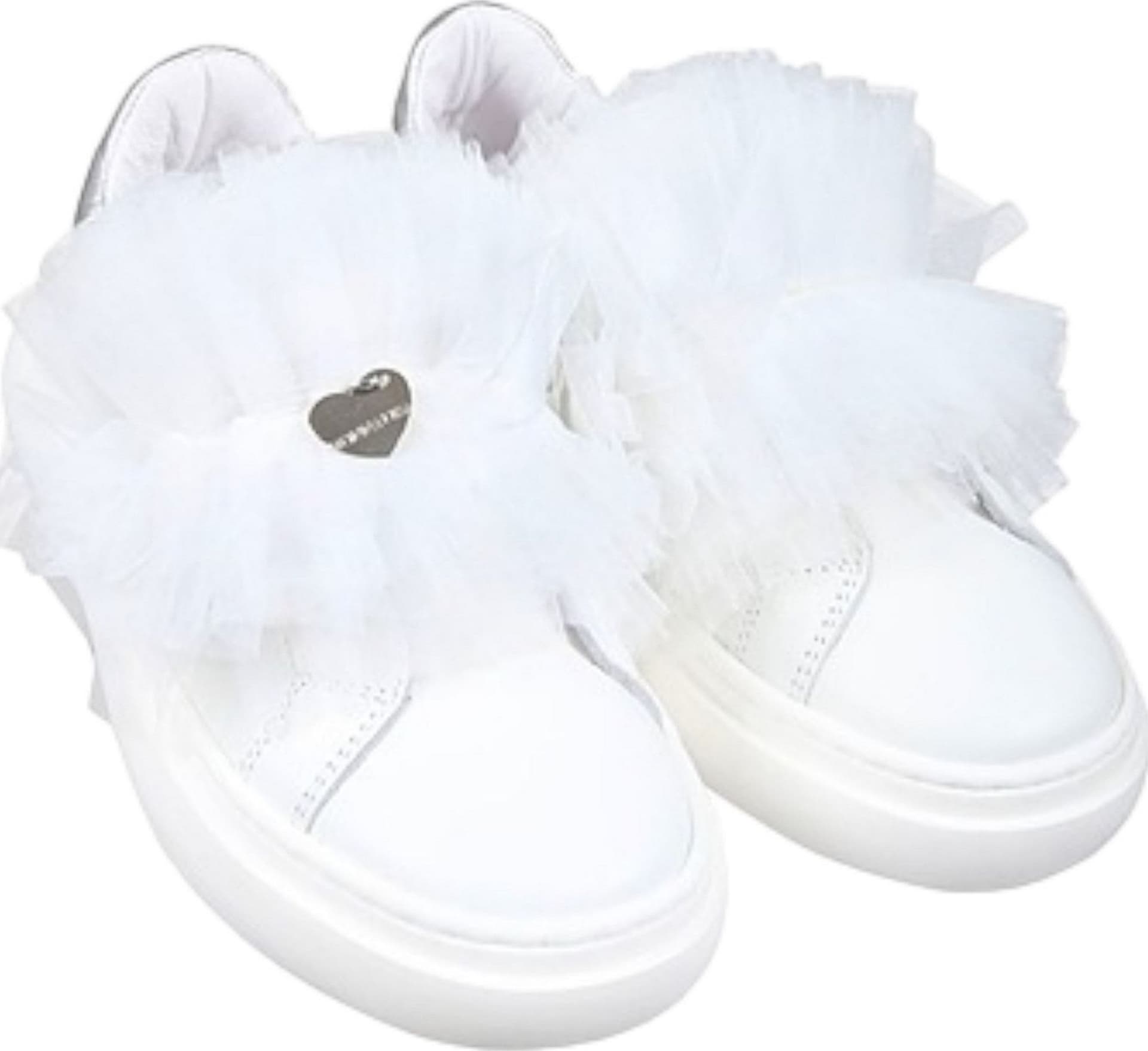 MONNALISA Monnalisa - Sneakers Vitello Bianca 87C006 3739 da bambino in Sneaker casual Drestige - Casamassima, commercioVirtuoso.it