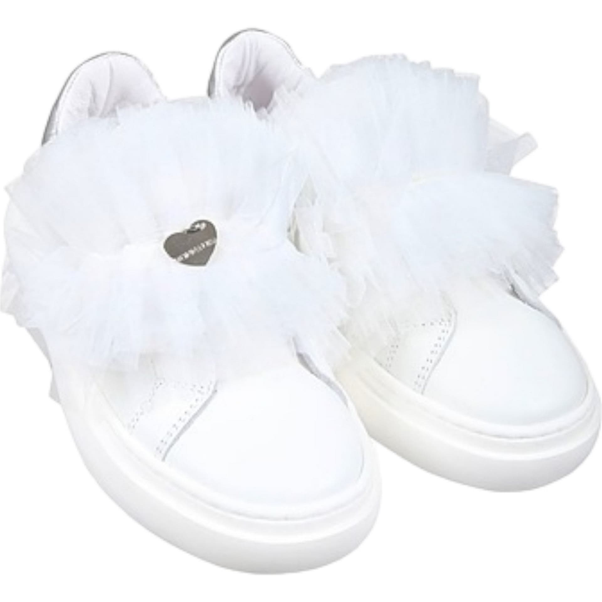 MONNALISA Monnalisa - Sneakers Vitello Bianca 87C006 3739 da bambino in Sneaker casual Drestige - Casamassima, commercioVirtuoso.it