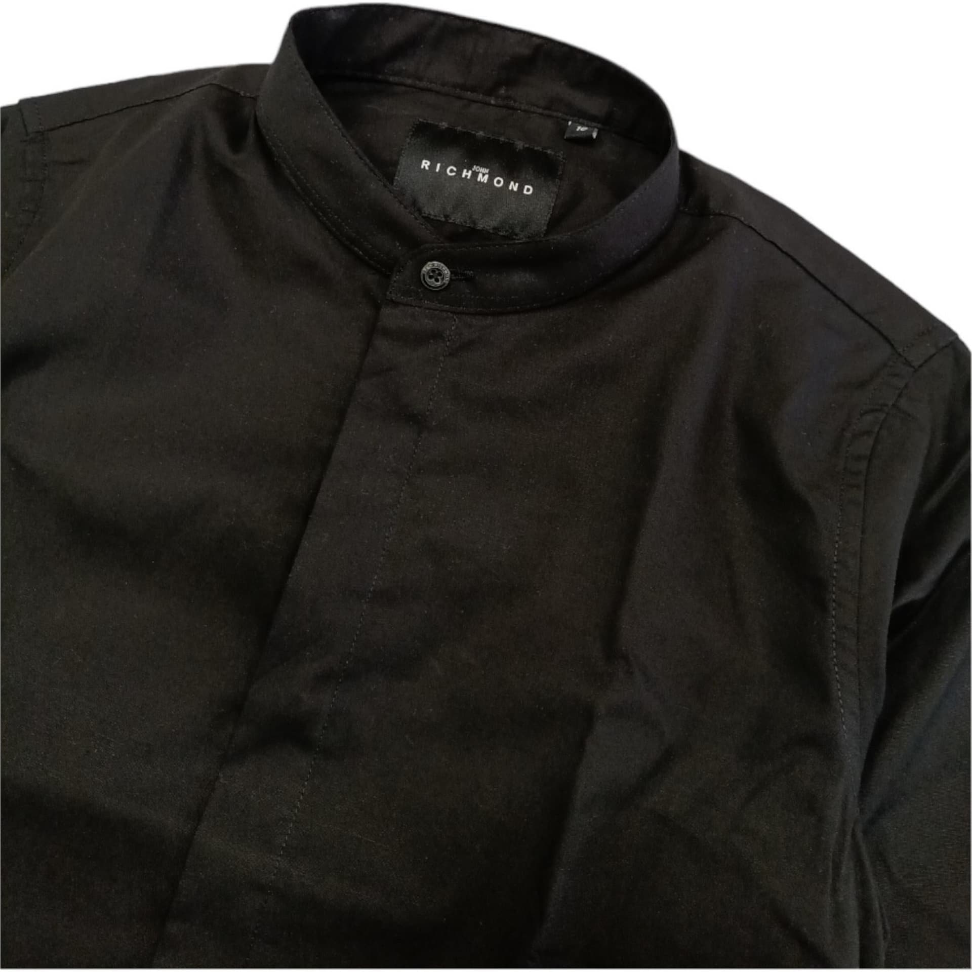 RICHMOND Richmond - Camicia Nera Gerges RBP24108CAHB da bambino in Camicie Drestige - Casamassima, commercioVirtuoso.it