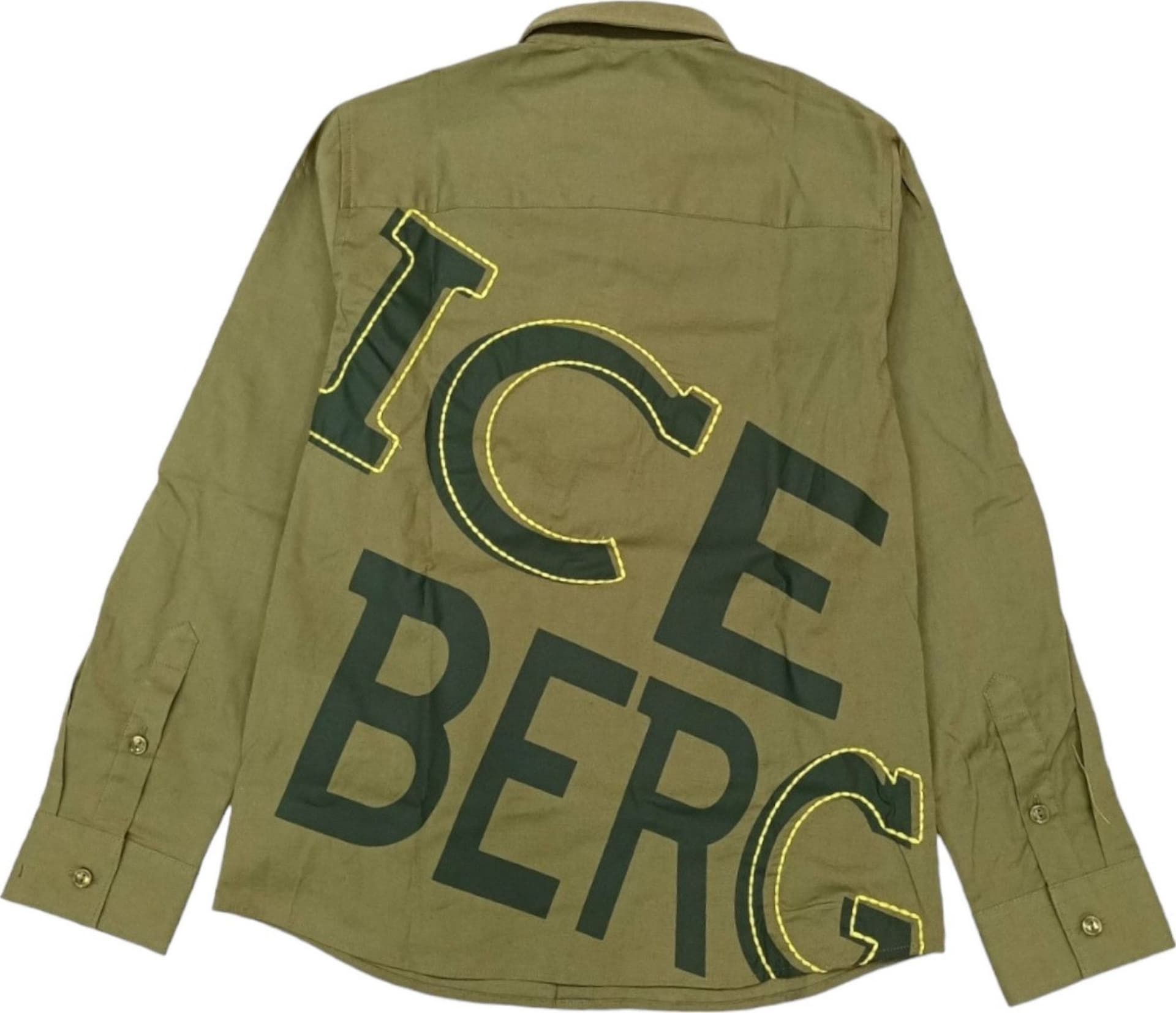 ICEBERG Iceberg - Camicia Verde Militare CMICE4106J da bambino in Camicie Drestige - Casamassima, commercioVirtuoso.it