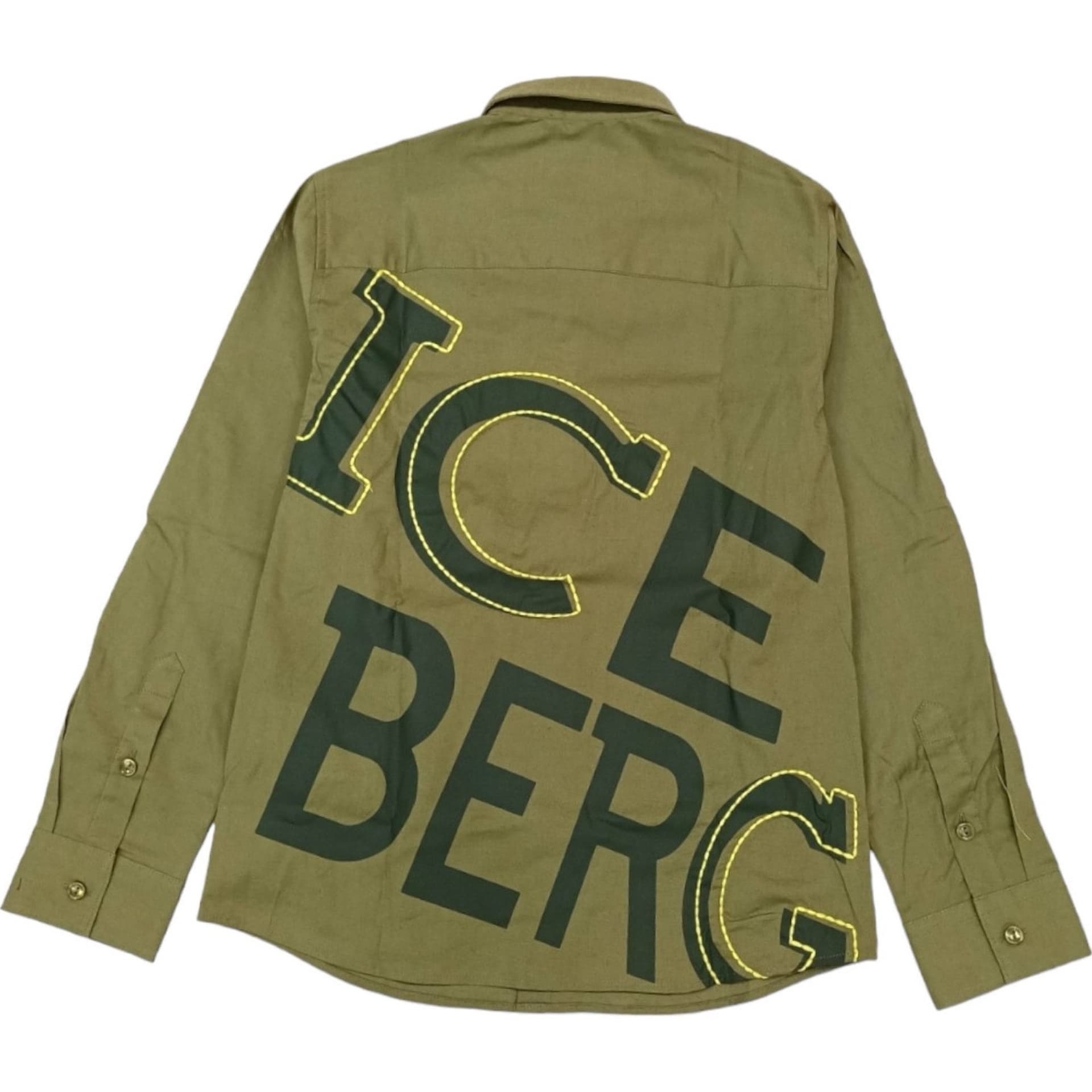 ICEBERG Iceberg - Camicia Verde Militare CMICE4106J da bambino in Camicie Drestige - Casamassima, commercioVirtuoso.it