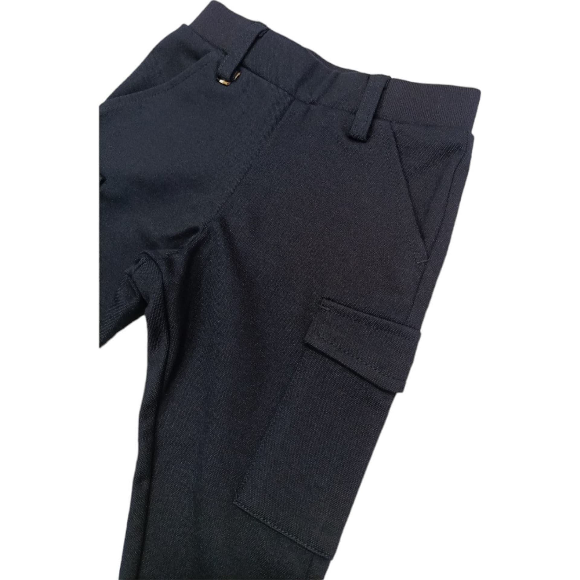 BOSS Boss - Pantalone Blu Cargo 849 J50577 da bambino in Pantaloni Drestige - Casamassima, commercioVirtuoso.it
