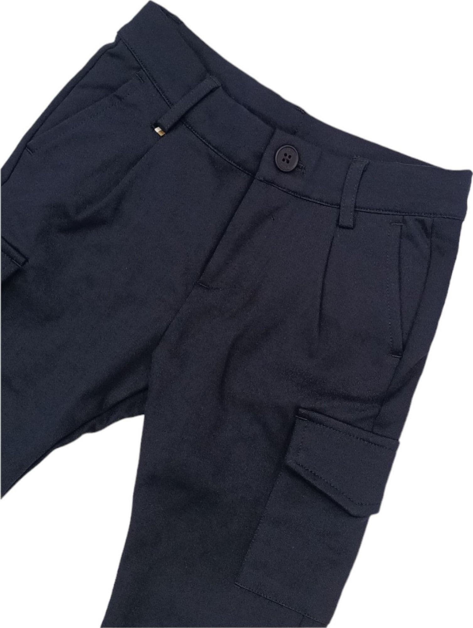 BOSS Boss - Pantalone Cargo Blu J50675 da bambino in Pantaloni Drestige - Casamassima, commercioVirtuoso.it