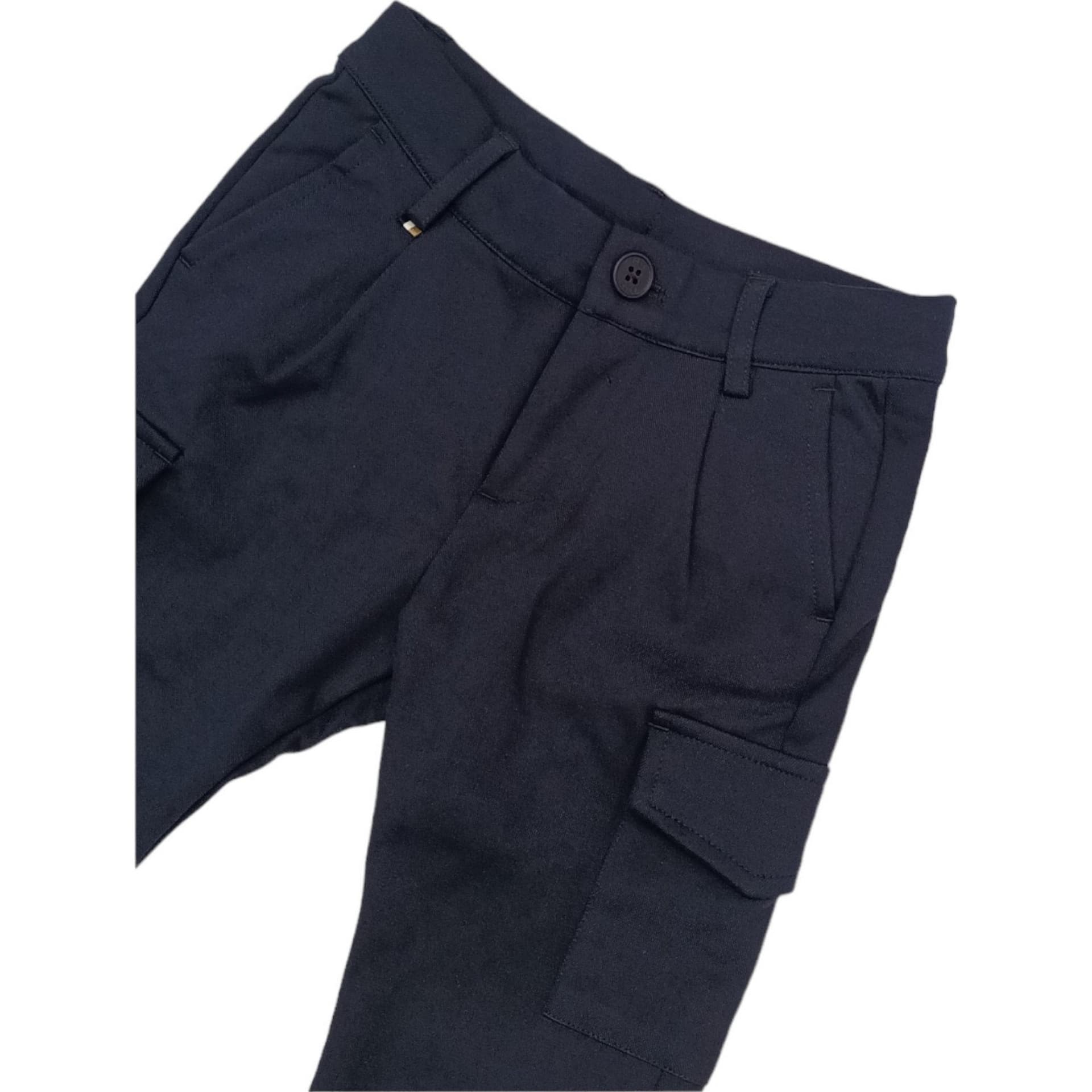 BOSS Boss - Pantalone Cargo Blu J50675 da bambino in Pantaloni Drestige - Casamassima, commercioVirtuoso.it