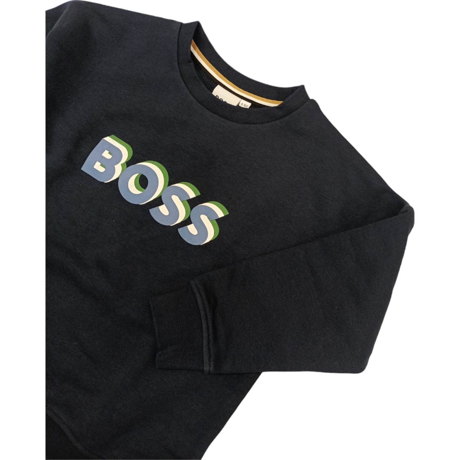 BOSS Boss - Felpa Blu J50717 da bambino in Felpe con cappuccio Drestige - Casamassima, commercioVirtuoso.it