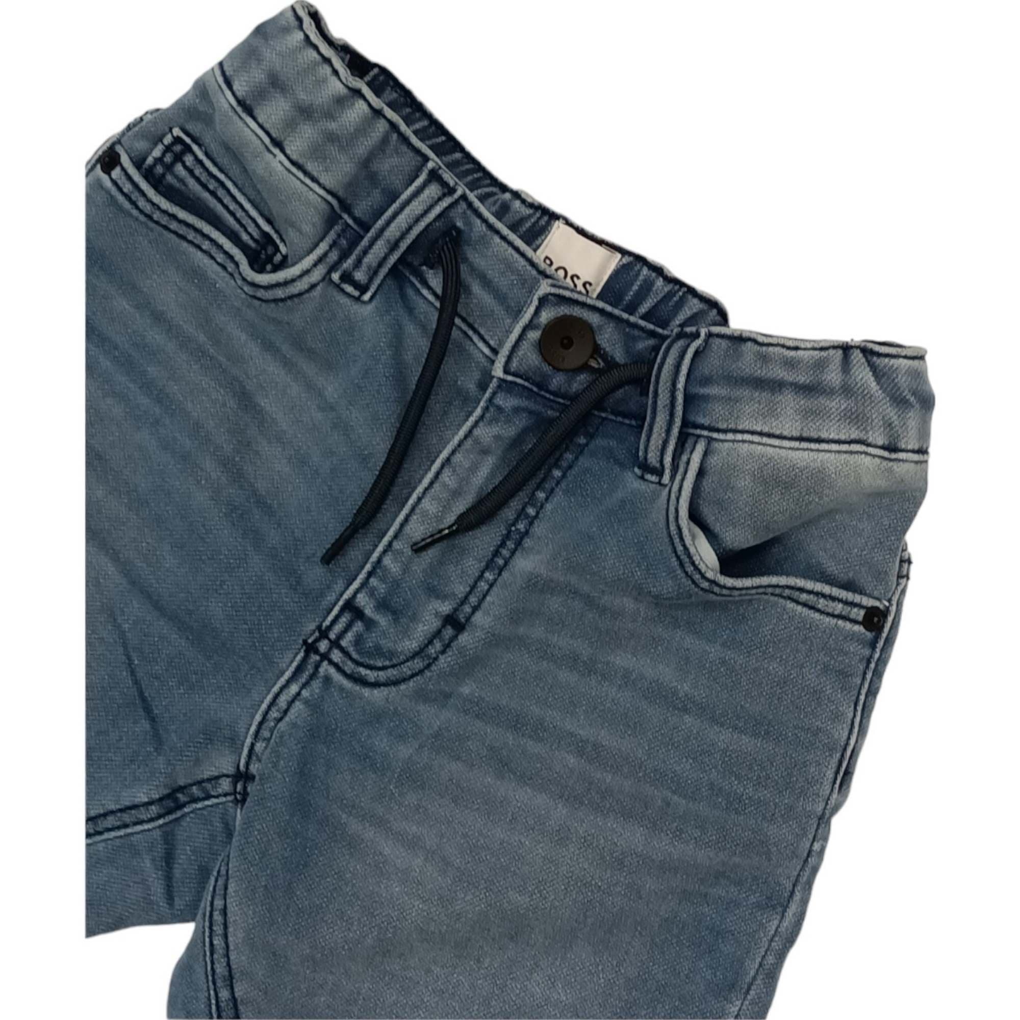 BOSS Boss - Bermuda Grigio Denim J50778 da bambino in Pantaloncini Drestige - Casamassima, commercioVirtuoso.it
