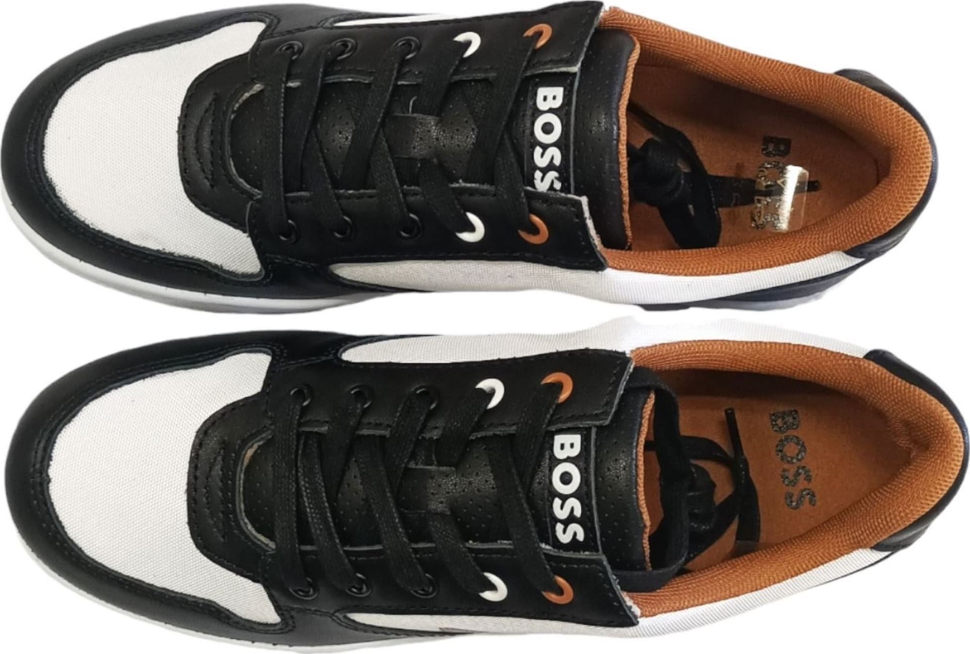 BOSS Boss - Scarpa Nera/biscotto/bianco J50861 da bambino in Sneaker casual Drestige - Casamassima, commercioVirtuoso.it