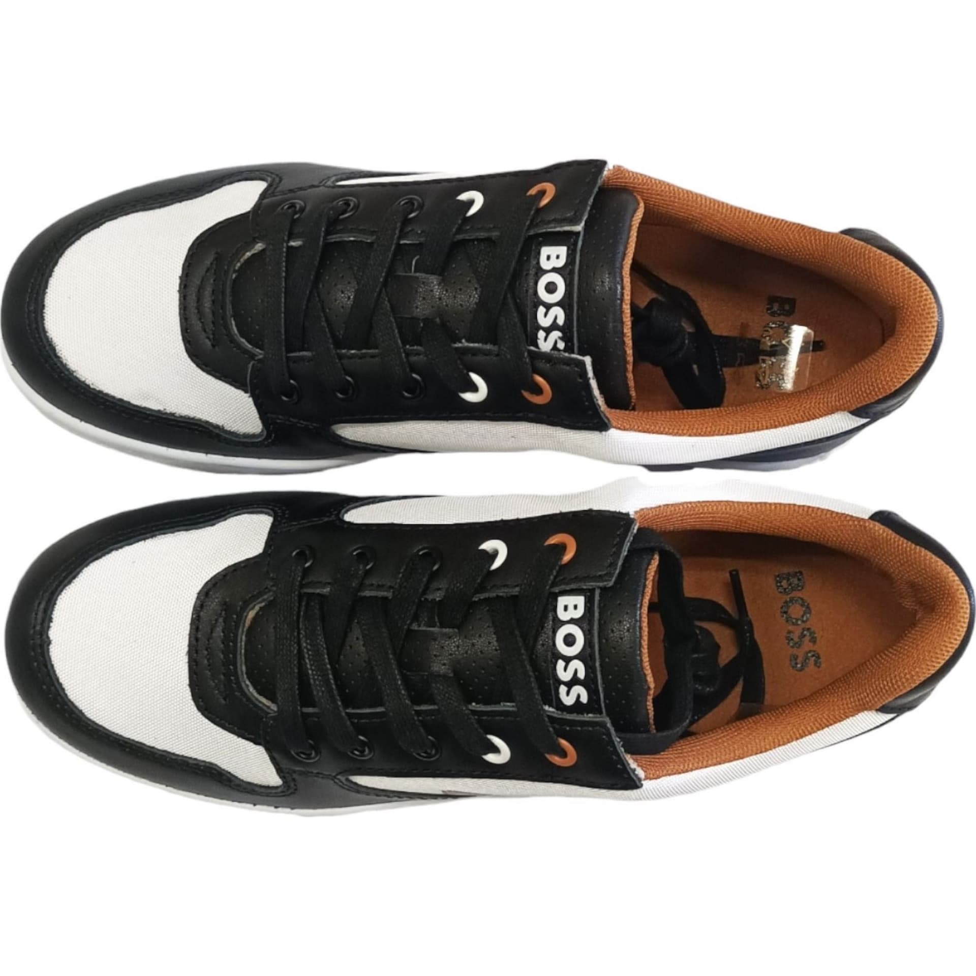 BOSS Boss - Scarpa Nera/biscotto/bianco J50861 da bambino in Sneaker casual Drestige - Casamassima, commercioVirtuoso.it