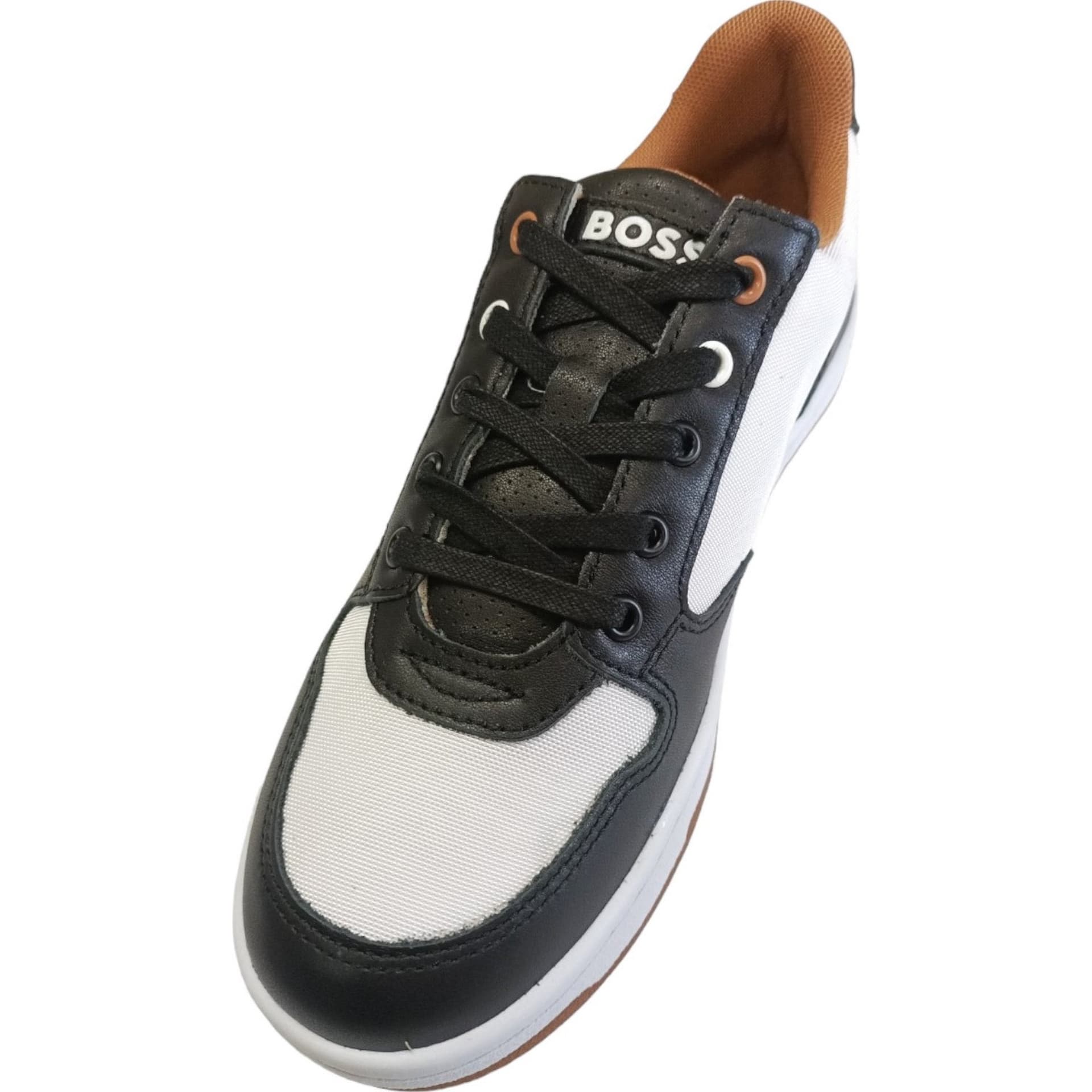 BOSS Boss - Scarpa Nera/biscotto/bianco J50861 da bambino in Sneaker casual Drestige - Casamassima, commercioVirtuoso.it
