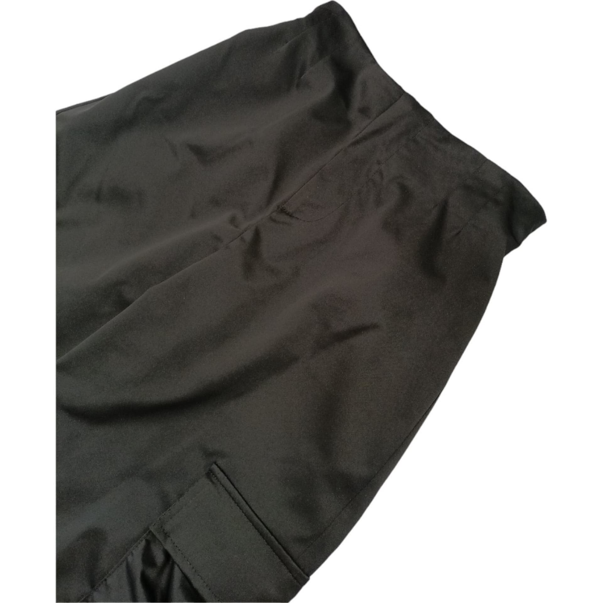 NAIDA Naida - Pantalone Cargo Nero Lucido NAPA260 da bambino in Pantaloni Drestige - Casamassima, commercioVirtuoso.it