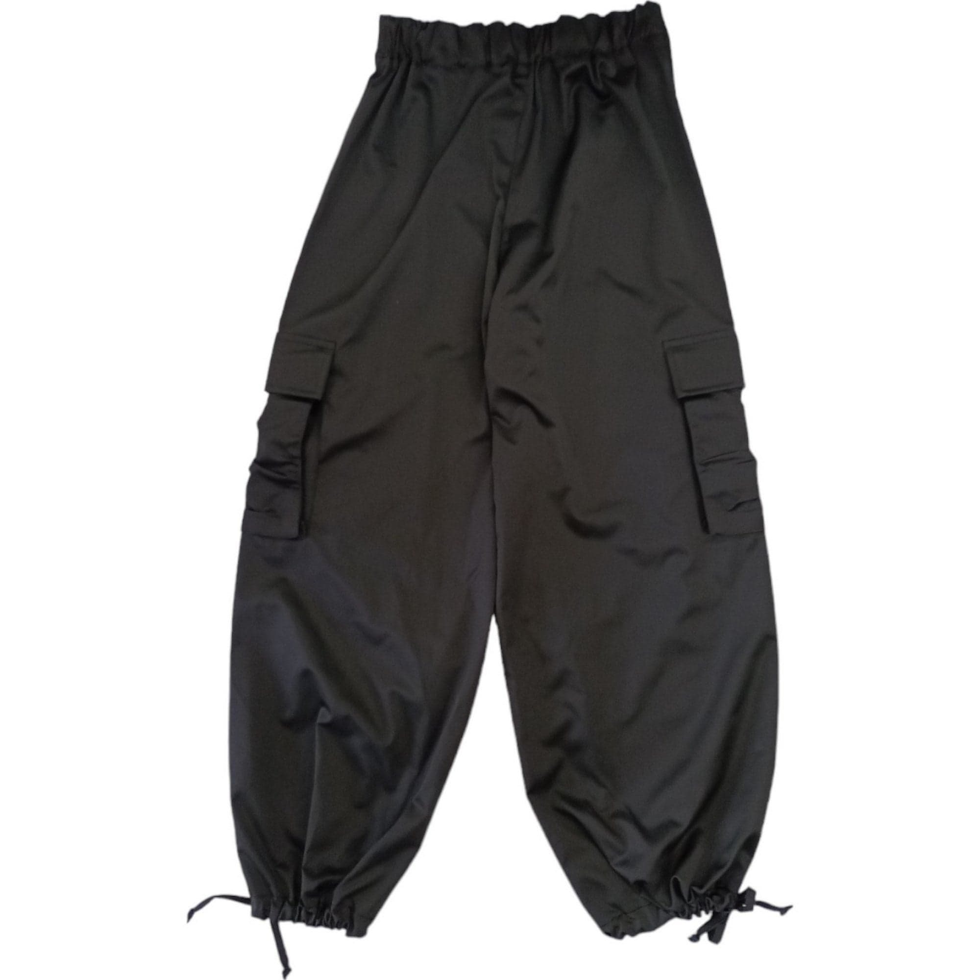 NAIDA Naida - Pantalone Cargo Nero Lucido NAPA260 da bambino in Pantaloni Drestige - Casamassima, commercioVirtuoso.it