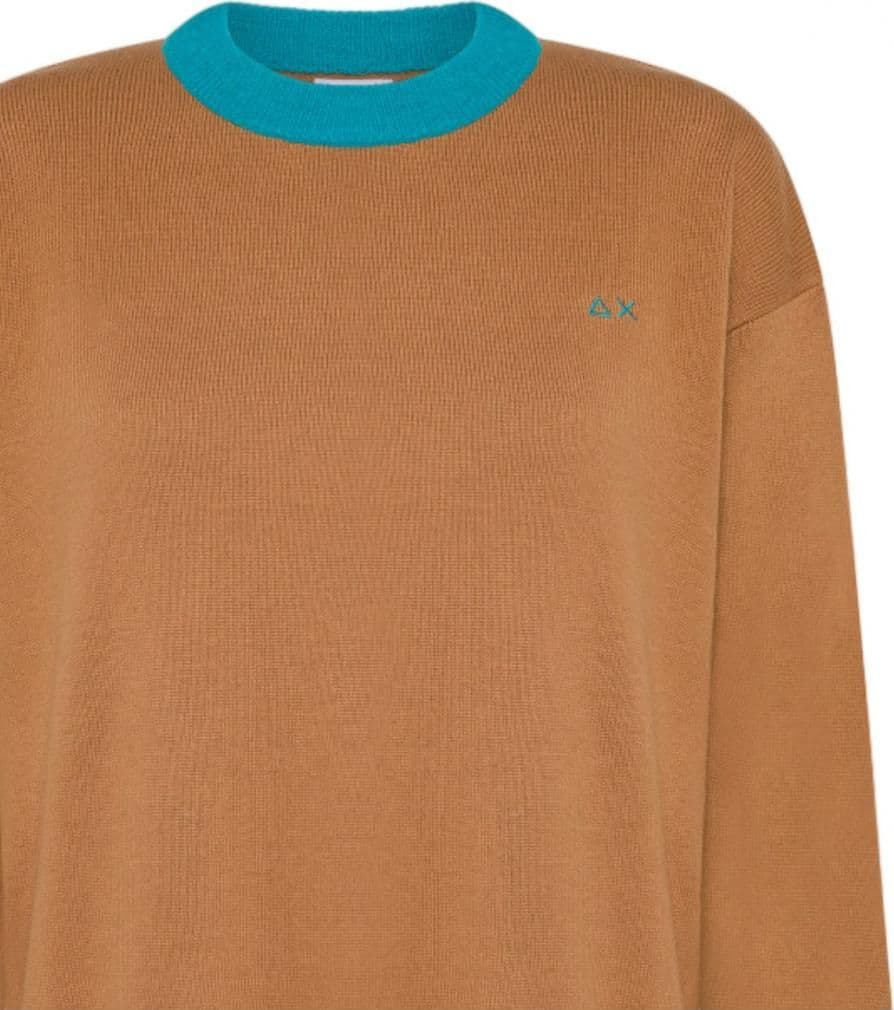 SUN68 Sun68 - Maglione Donna Cammello K43219 da donna in Maglioni Drestige - Casamassima, commercioVirtuoso.it