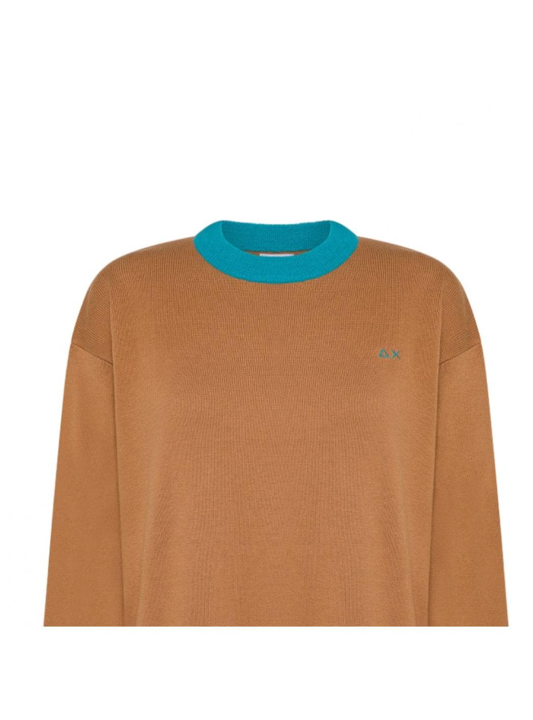SUN68 Sun68 - Maglione Donna Cammello K43219 da donna in Maglioni Drestige - Casamassima, commercioVirtuoso.it