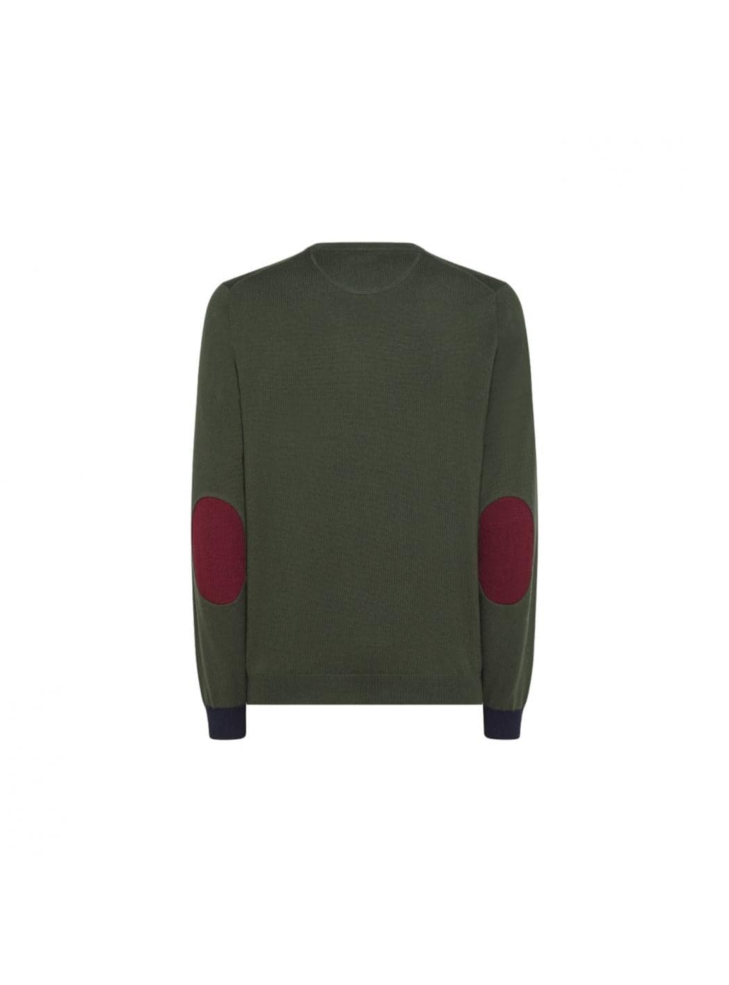 SUN68 Sun68 - Maglione Militare Elbow Contrast K43110 da uomo in Maglioni Drestige - Casamassima, commercioVirtuoso.it