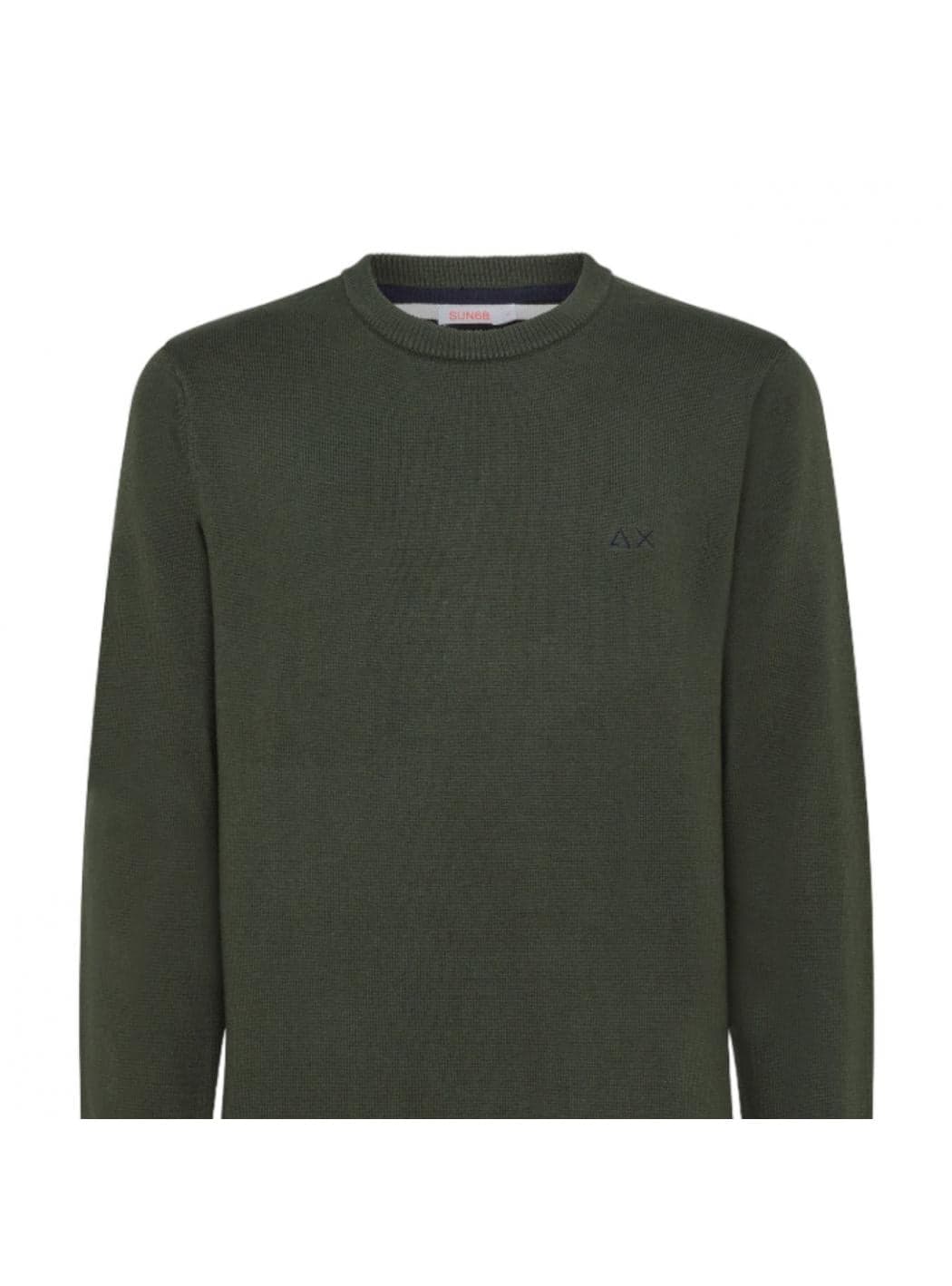 SUN68 Sun68 - Maglione Cuffs Militare K43118 da uomo in Maglioni Drestige - Casamassima, commercioVirtuoso.it