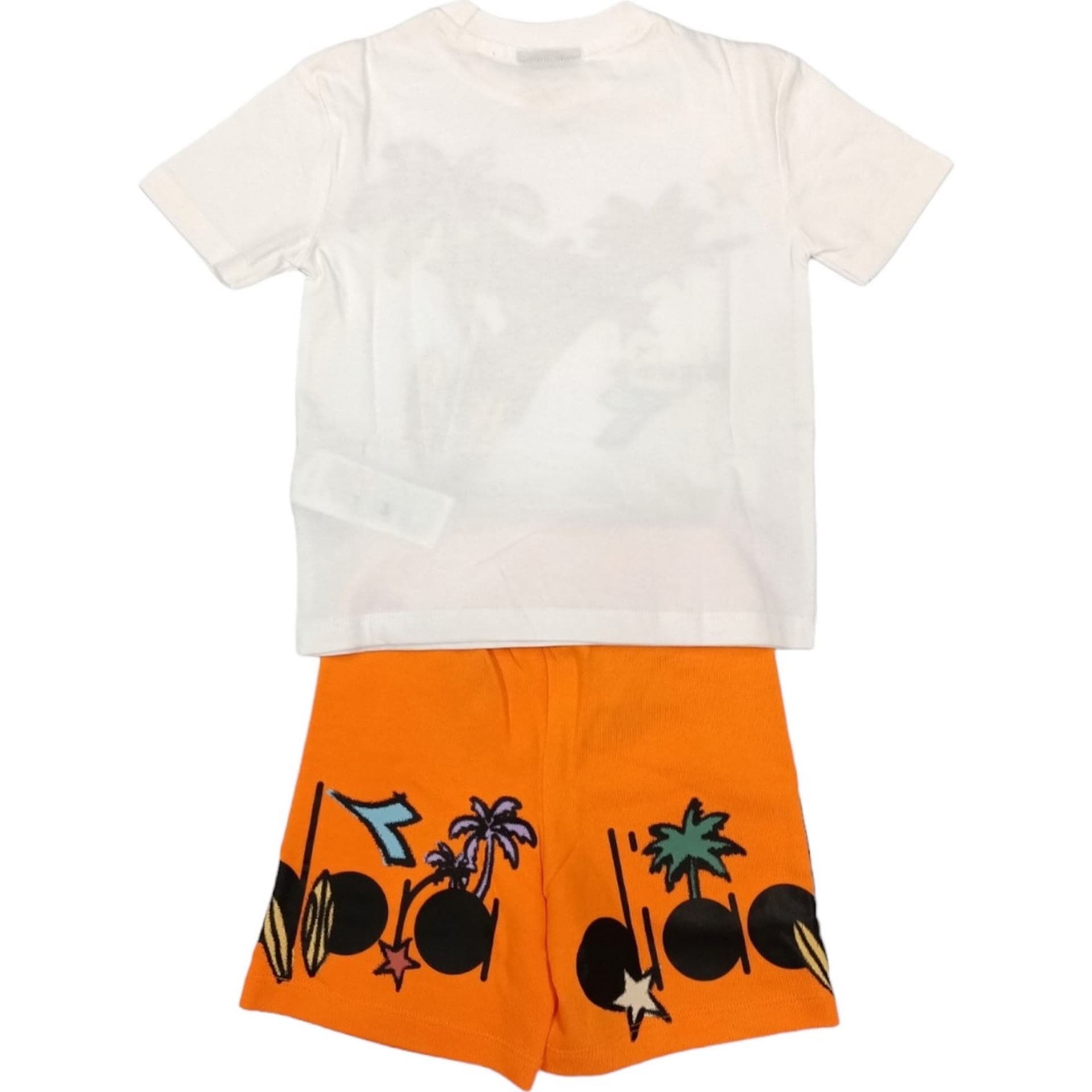 Diadora - Compl.bianco/arancio Palme S4DIBBTT088 da bambino in Sneaker casual Drestige - Casamassima, commercioVirtuoso.it