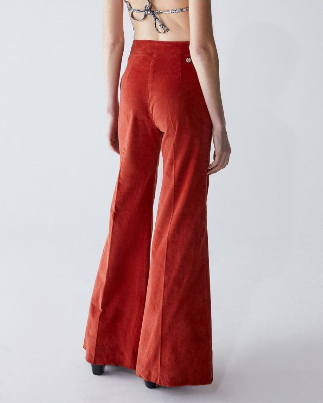 SHAFT Shaft - Pantalone Velvet Milly Bordeaux BI1D30T1000 da donna in Monopezzi e tutine Drestige - Casamassima, commercioVirtuoso.it