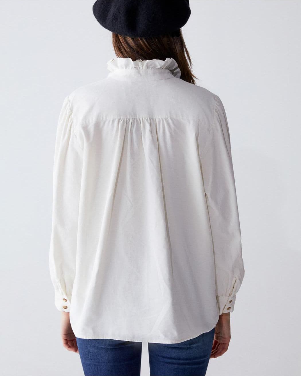 SHAFT Shaft - Camicia Velvet Gerry Panna BI1D9JT9800 da donna in Giacche Drestige - Casamassima, commercioVirtuoso.it