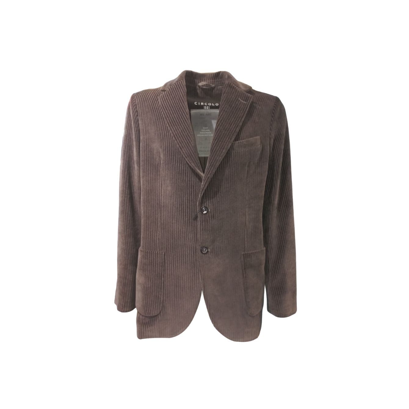 Circolo 1901 - Giacca Corduroy Grigio CN4040 da uomo in Giacche Drestige - Casamassima, commercioVirtuoso.it