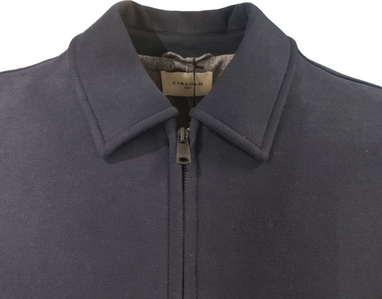 Circolo 1901 - Giubbotto Blouson Blu CN4010 da uomo in Giacche Drestige - Casamassima, commercioVirtuoso.it