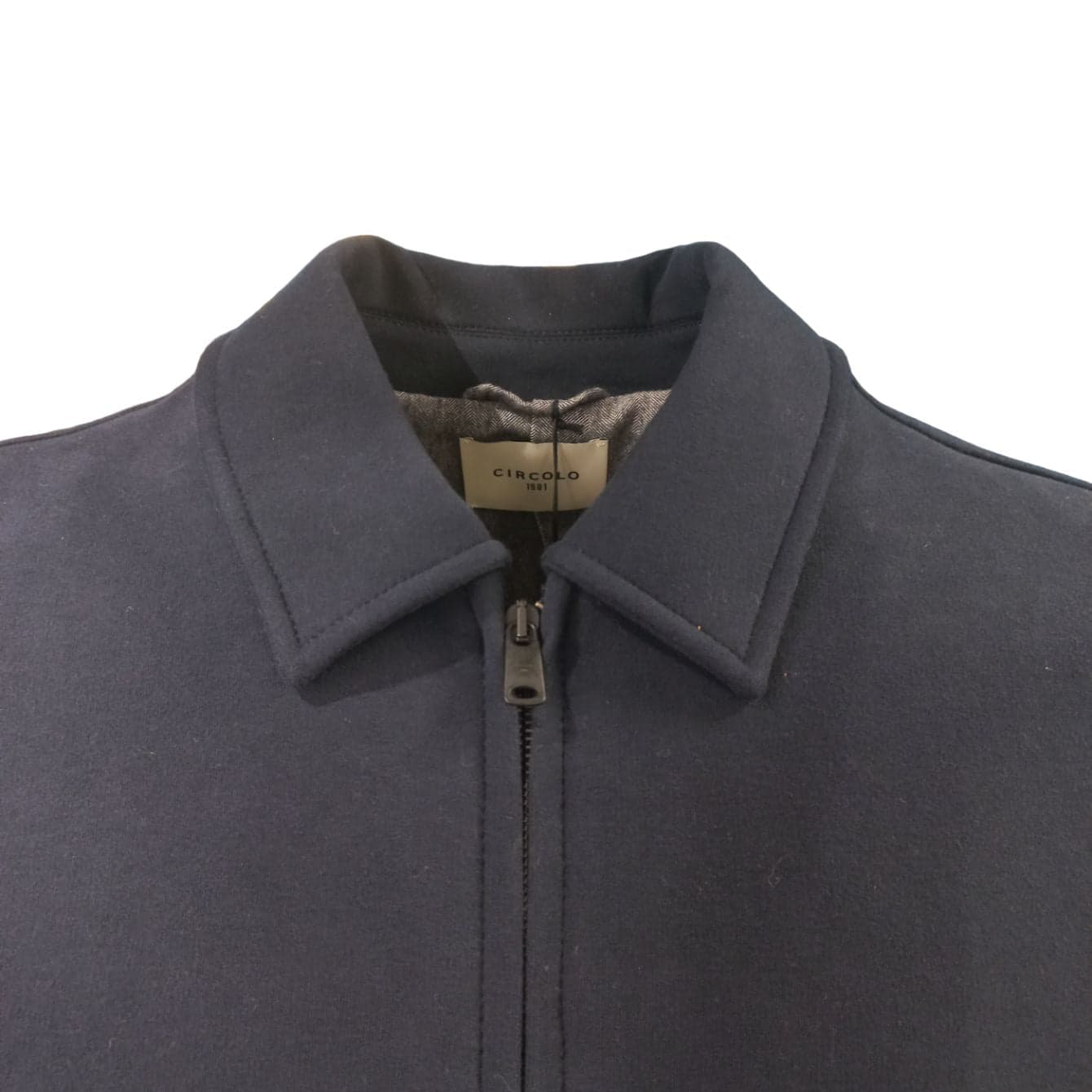 Circolo 1901 - Giubbotto Blouson Blu CN4010 da uomo in Giacche Drestige - Casamassima, commercioVirtuoso.it
