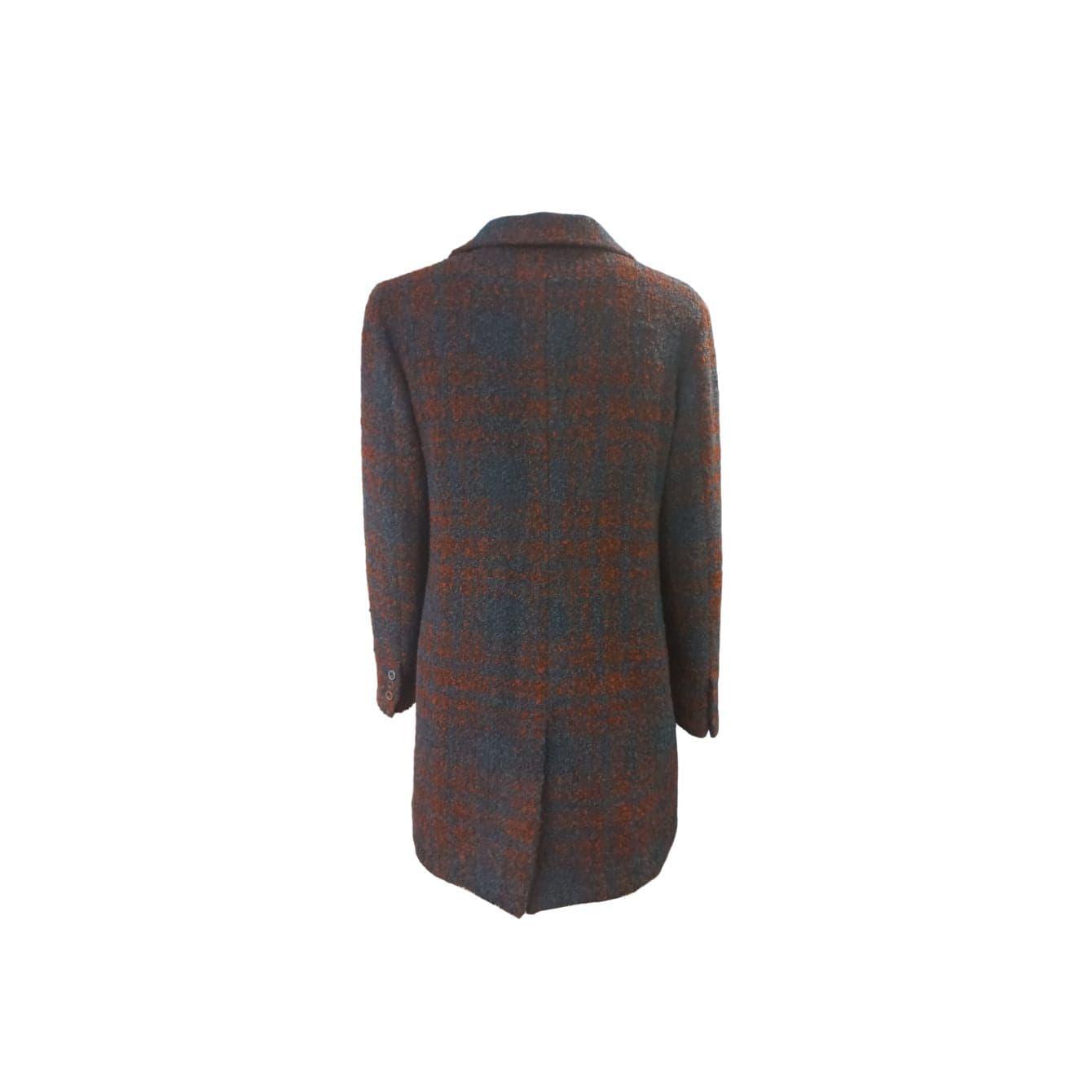 BOB Bob - Cappotto Monopetto Fantasia Blu A24VENUS123 da uomo in Cappotti Drestige - Casamassima, commercioVirtuoso.it