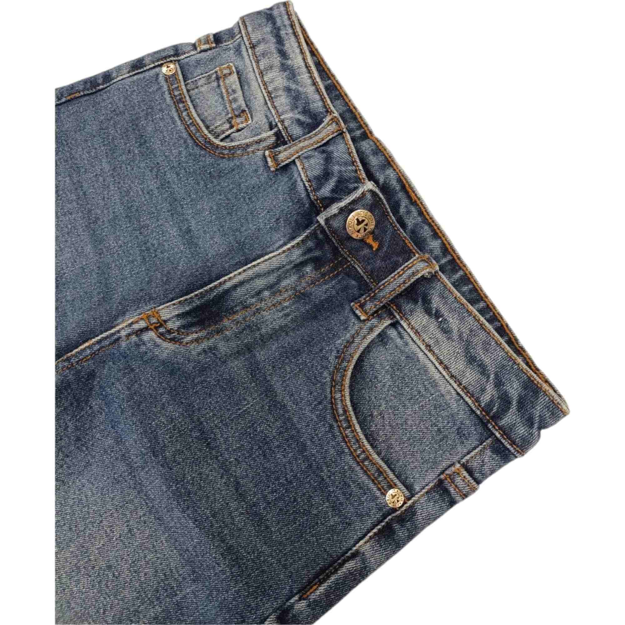 RICHMOND Richmond - Bermuda Denim Logo Bianco RBP24087BENH da bambino in Pantaloncini Drestige - Casamassima, commercioVirtuoso.it