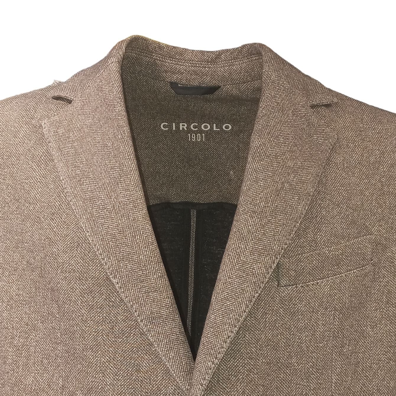 Circolo 1901 - Giacca Felpa Sp Beige CN4107 da uomo in Giacche da abito Drestige - Casamassima, commercioVirtuoso.it