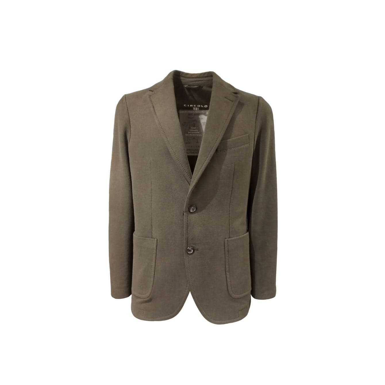 Circolo 1901  - Giacca Felpa Rever Verdone CN4006