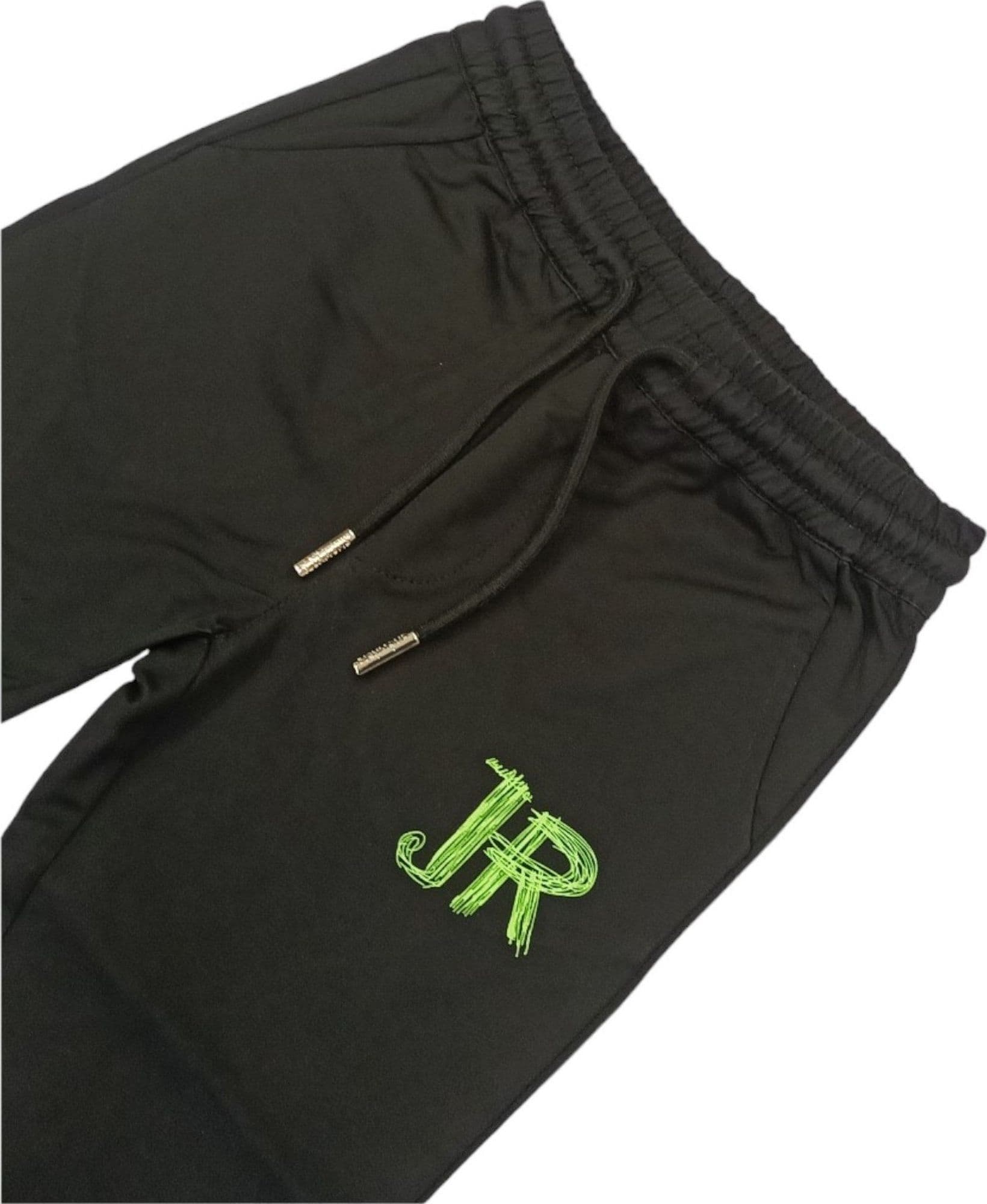 RICHMOND Richmond - Pantalone Nero Logo Lime RIP24121PANE da bambino in Pantaloni Drestige - Casamassima, commercioVirtuoso.it