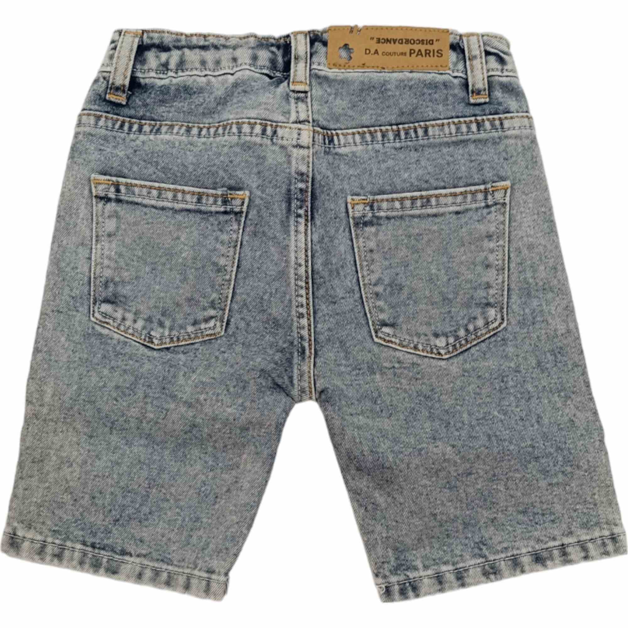 Daniele Alessandrini - Bermuda Denim Chiaro 1296SD00042 da bambino in Pantaloncini Drestige - Casamassima, commercioVirtuoso.it