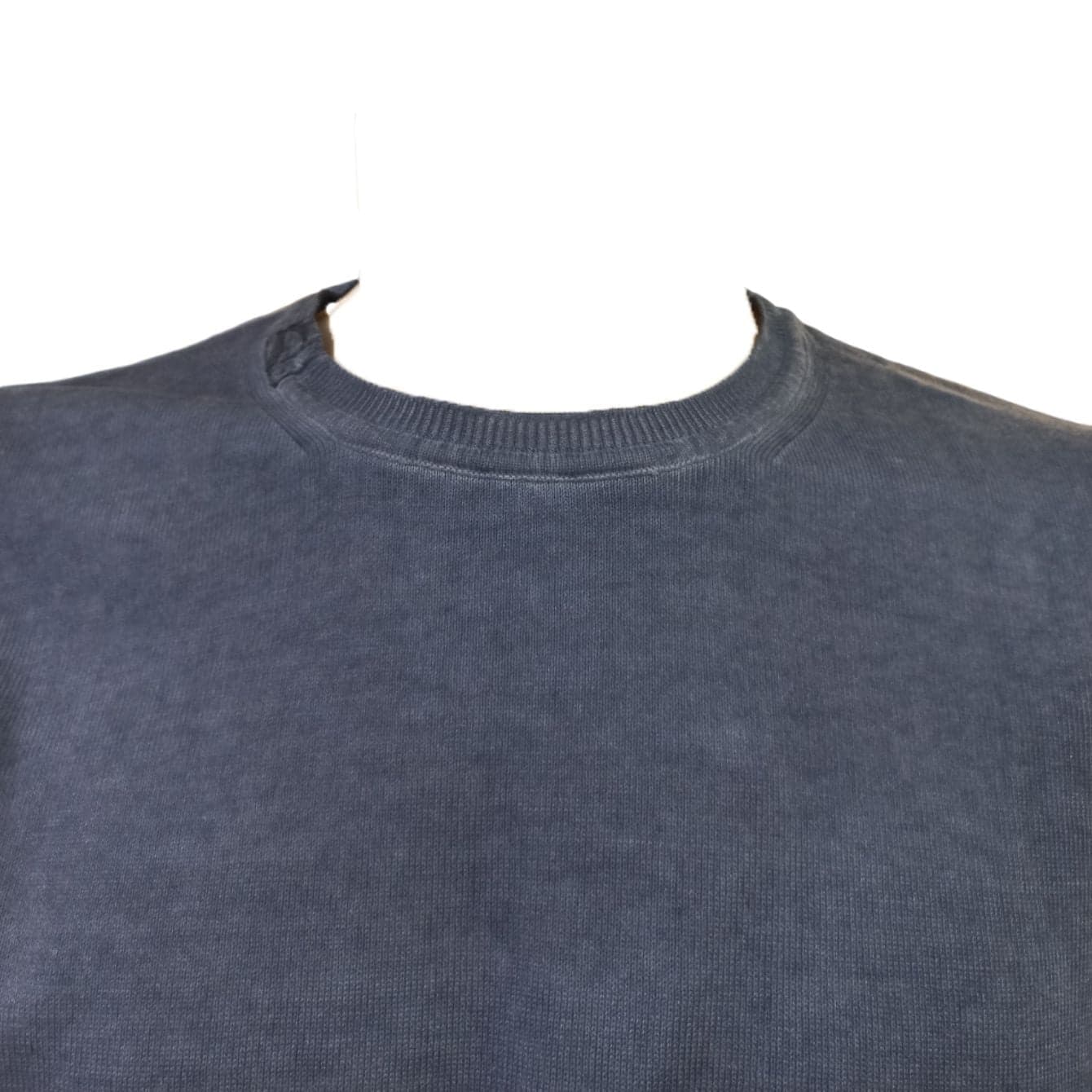 BOB Bob - Maglia Girocollo Toppe Denim P24BLAS/NT da uomo in Maglioni Drestige - Casamassima, commercioVirtuoso.it