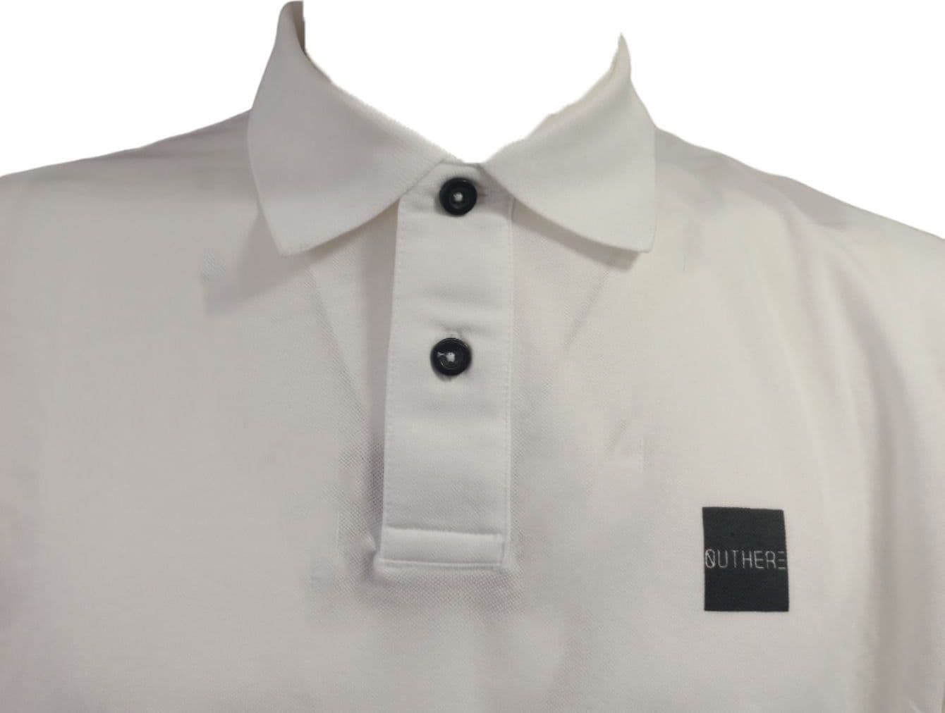 OUTHERE Outhere - Polo Bianca M126AG64W da uomo in Polo Drestige - Casamassima, commercioVirtuoso.it
