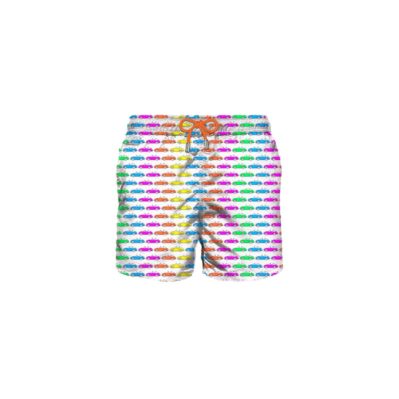SAINT BARTH Saint Barth - Boxer Mare Motor Car Bianco LIGHTING MICRO da uomo in Pantaloncini e calzoncini Drestige - Casamassima, commercioVirtuoso.it