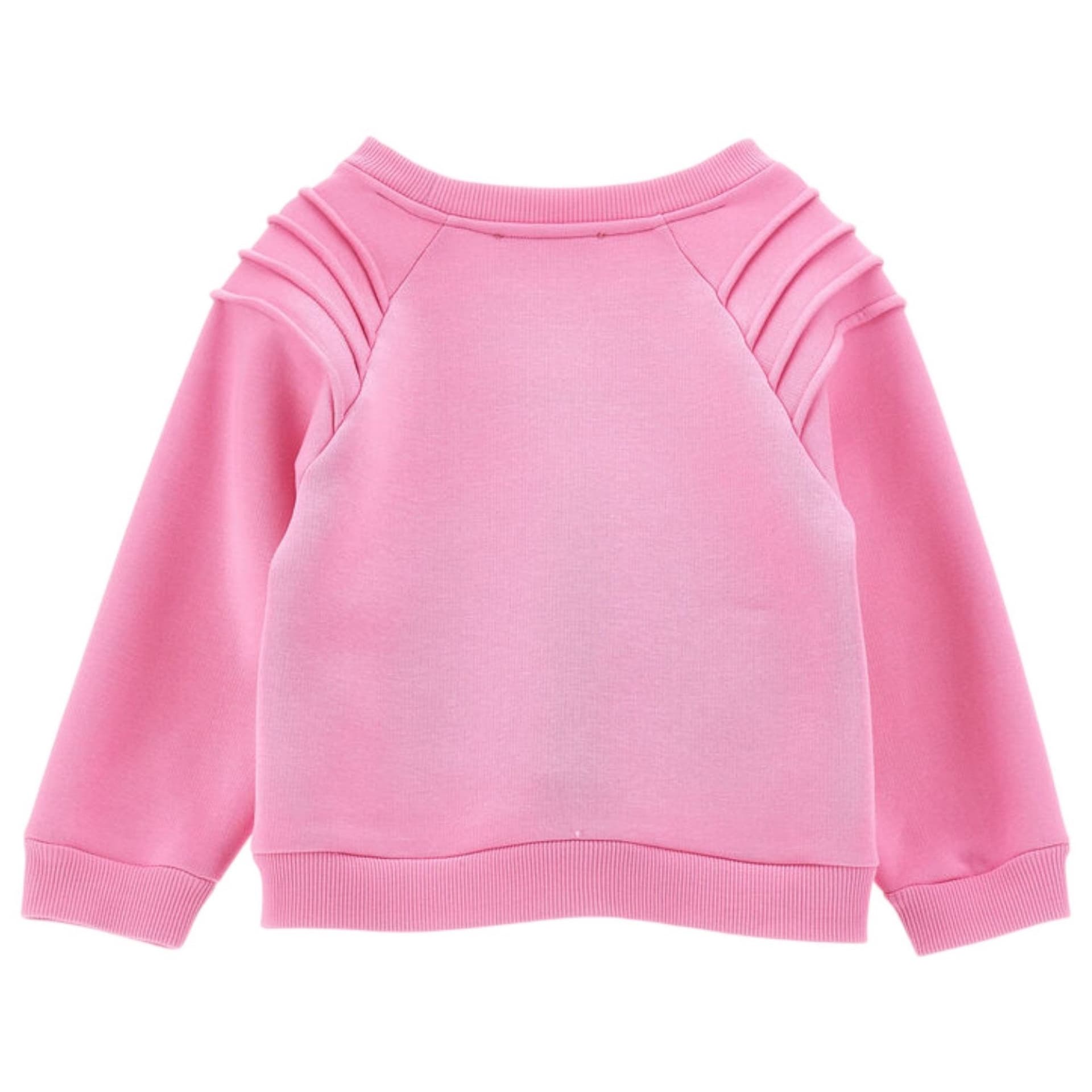 MONNALISA Monnalisa - Felpa Rosa/fuxia C/fiori 0093 19D628 4010 da bambino in Felpe senza cappuccio Drestige - Casamassima, commercioVirtuoso.it