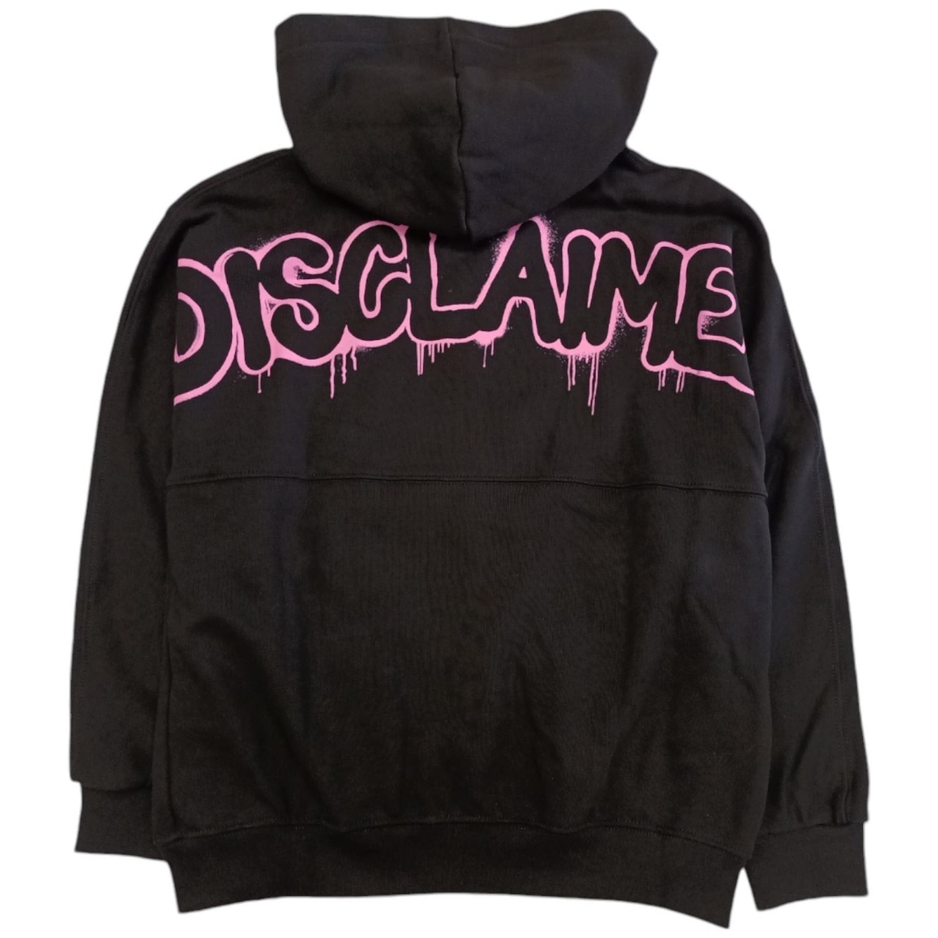 DISCLAIMER Disclaimer - Felpa Zip Nera C/logo Rosa 58312 da bambino in Felpe con cappuccio Drestige - Casamassima, commercioVirtuoso.it