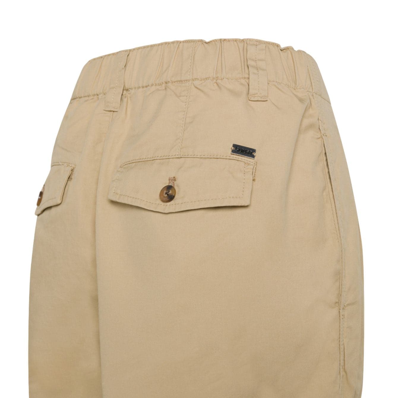 SUN68 Sun68 - Pantalone Cargo Beige P34211 da donna in Pantaloni Drestige - Casamassima, commercioVirtuoso.it