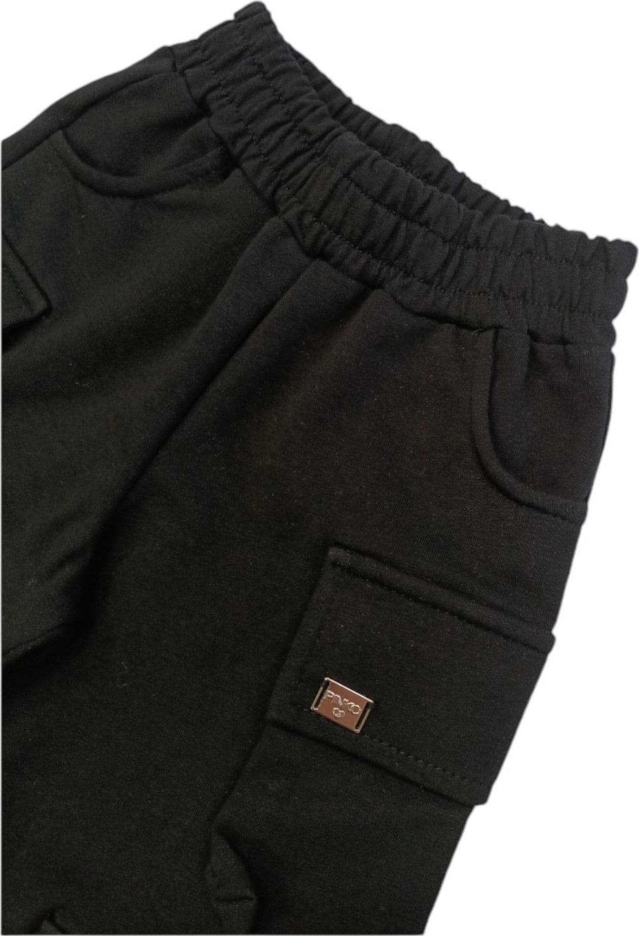 Pinko - Pant. Nero Cargo F4PIBGFP214 da bambino in Pantaloni Drestige - Casamassima, commercioVirtuoso.it
