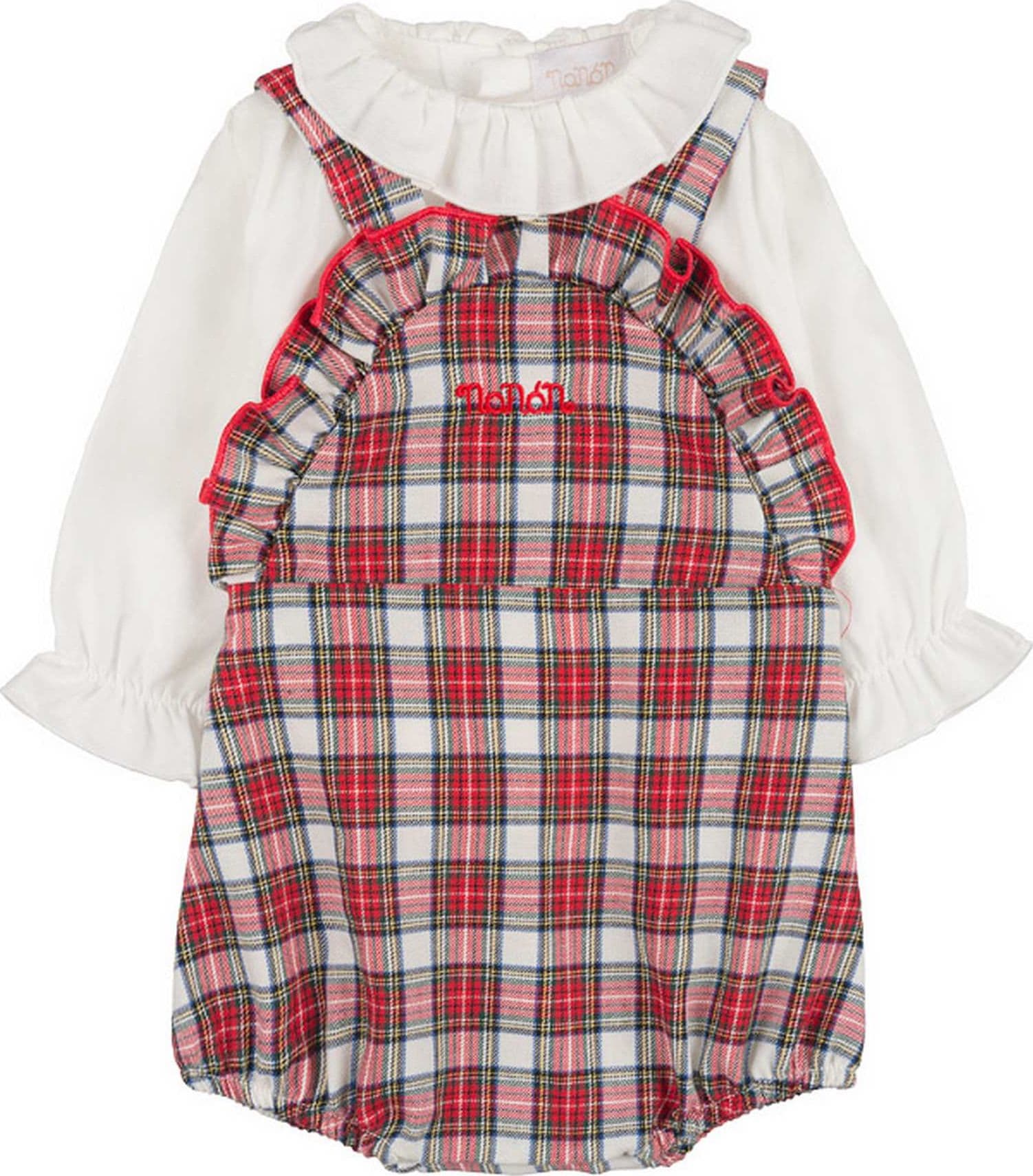 NANAN Nanan - Pagliaccetto Scozzese +camicia I24505