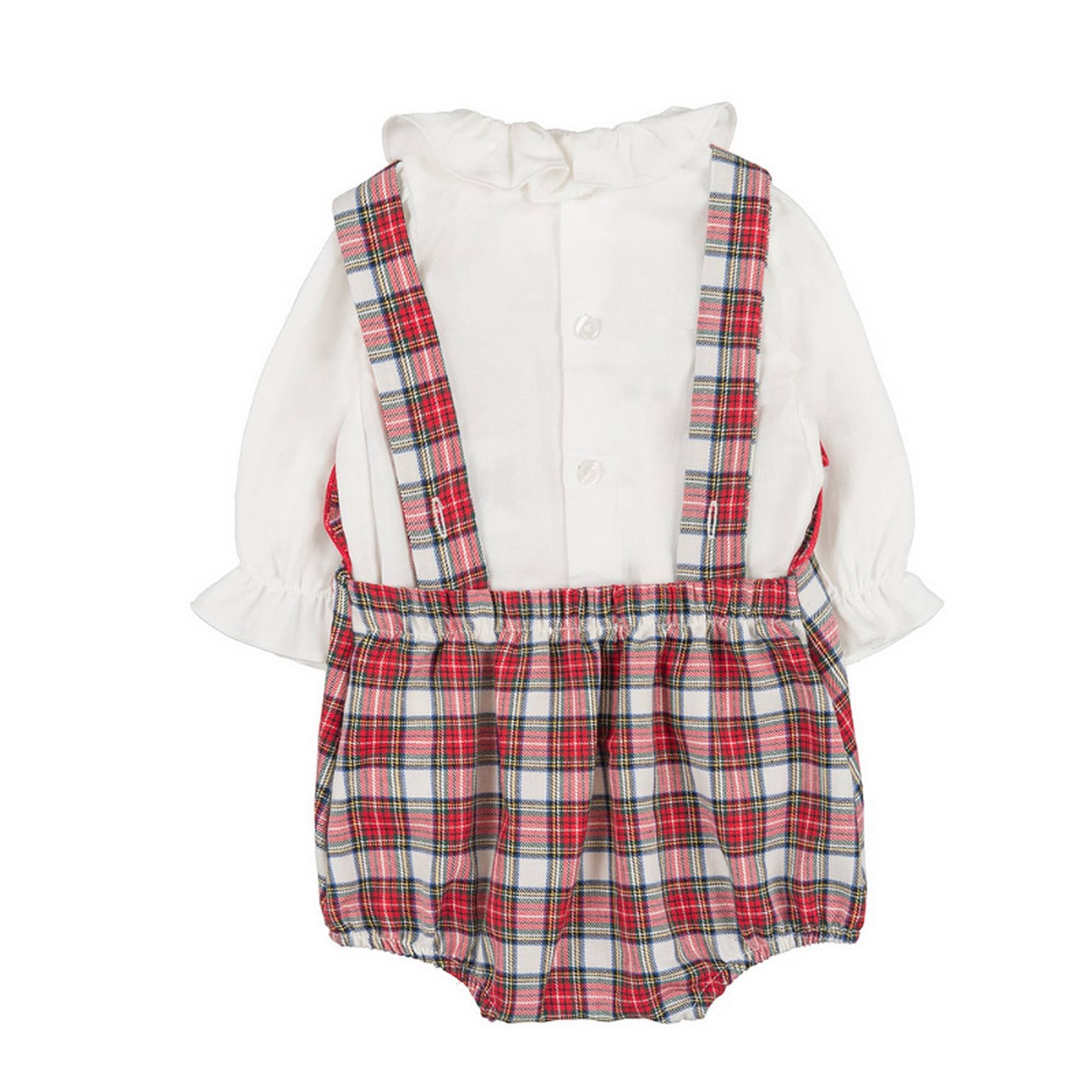 NANAN Nanan - Pagliaccetto Scozzese +camicia I24505 da bambino in Pagliaccetti Drestige - Casamassima, commercioVirtuoso.it