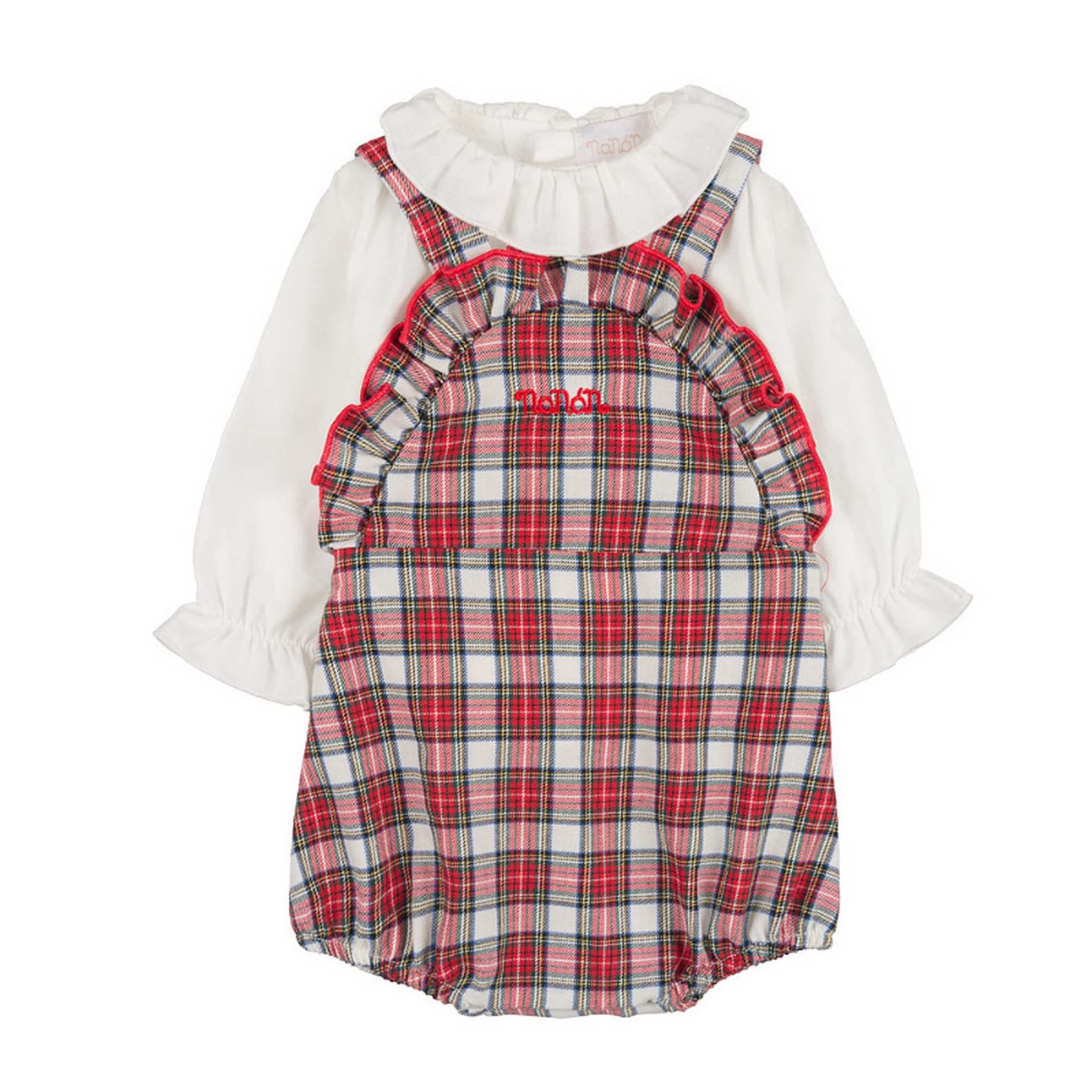 NANAN Nanan - Pagliaccetto Scozzese +camicia I24505 da bambino in Pagliaccetti Drestige - Casamassima, commercioVirtuoso.it