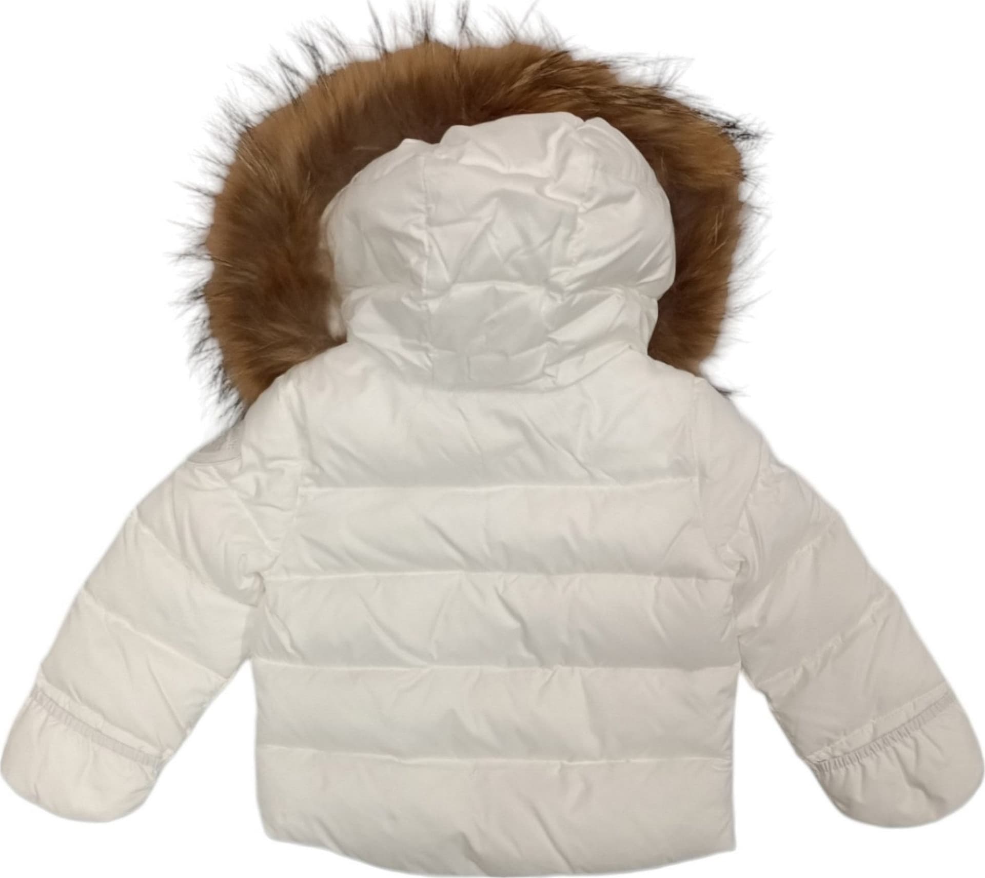 Blauer - Piumino 100 Bianco C/pelliccia 24WBBXC02550 da bambino in Giacche Drestige - Casamassima, commercioVirtuoso.it